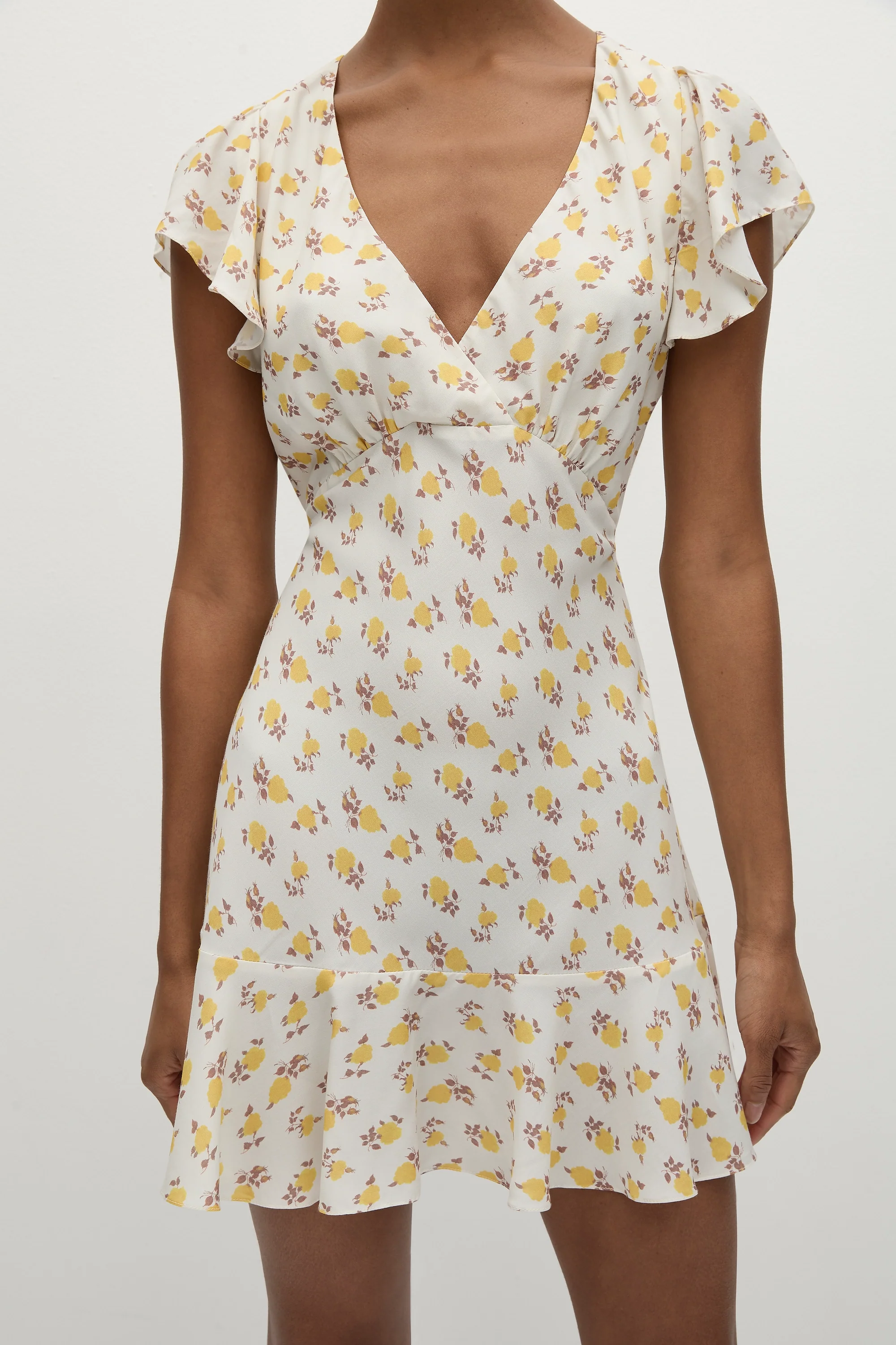 Alba Mini Dress Hazy Rose Canary - Final Sale - Image 2