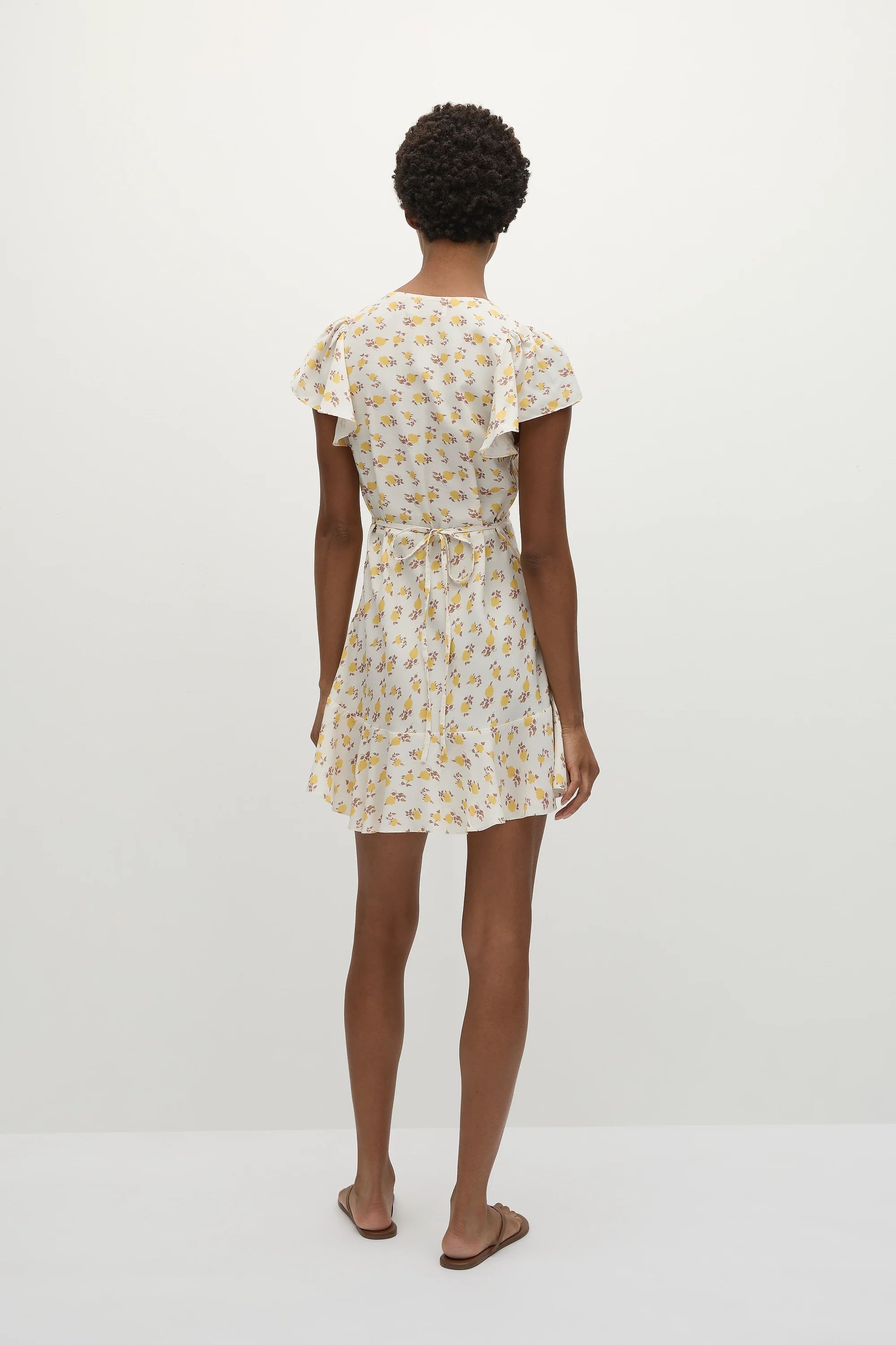 Alba Mini Dress Hazy Rose Canary - Final Sale - Image 4