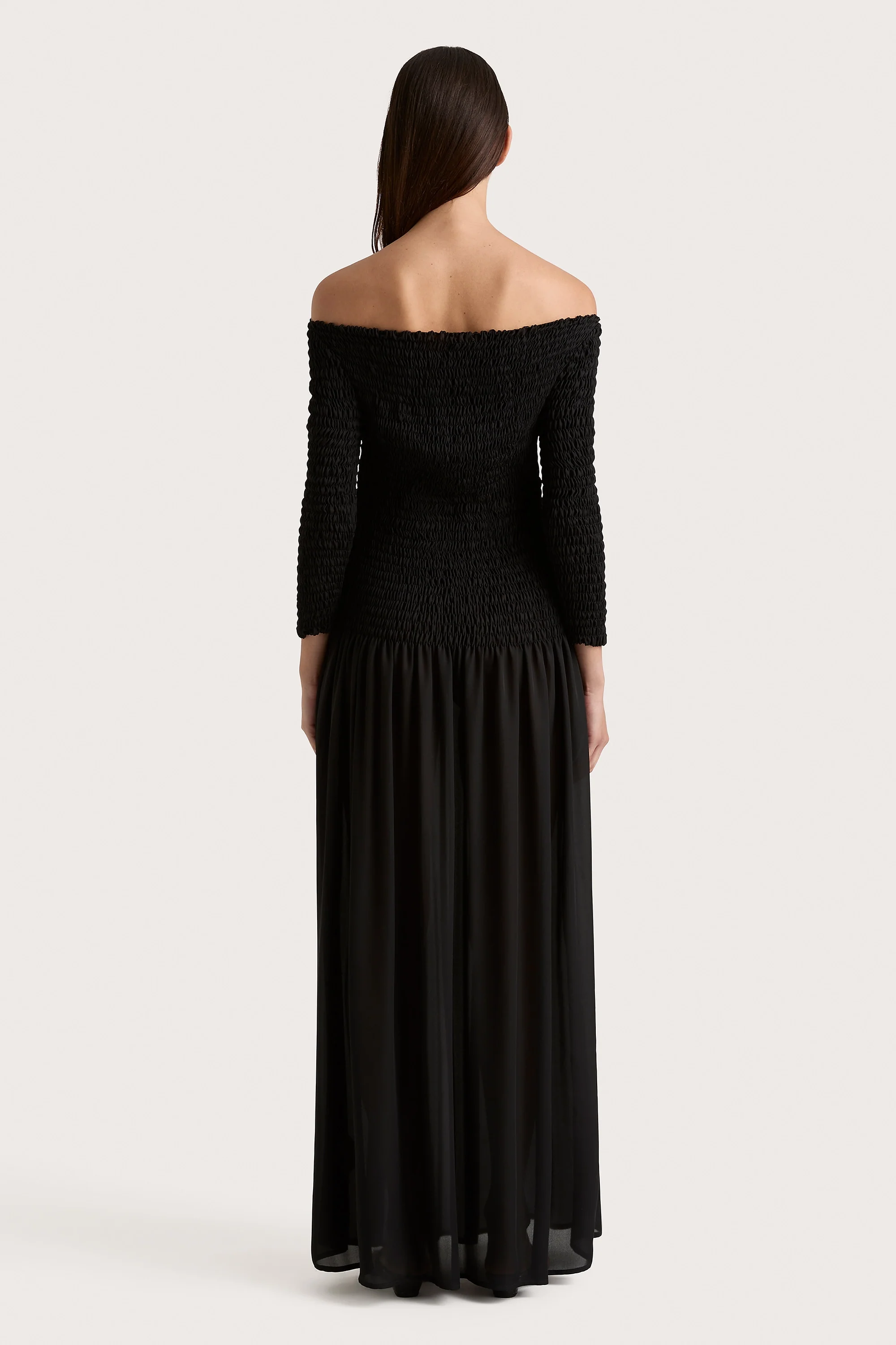 Amandine Maxi Dress Black - Final Sale - Image 4