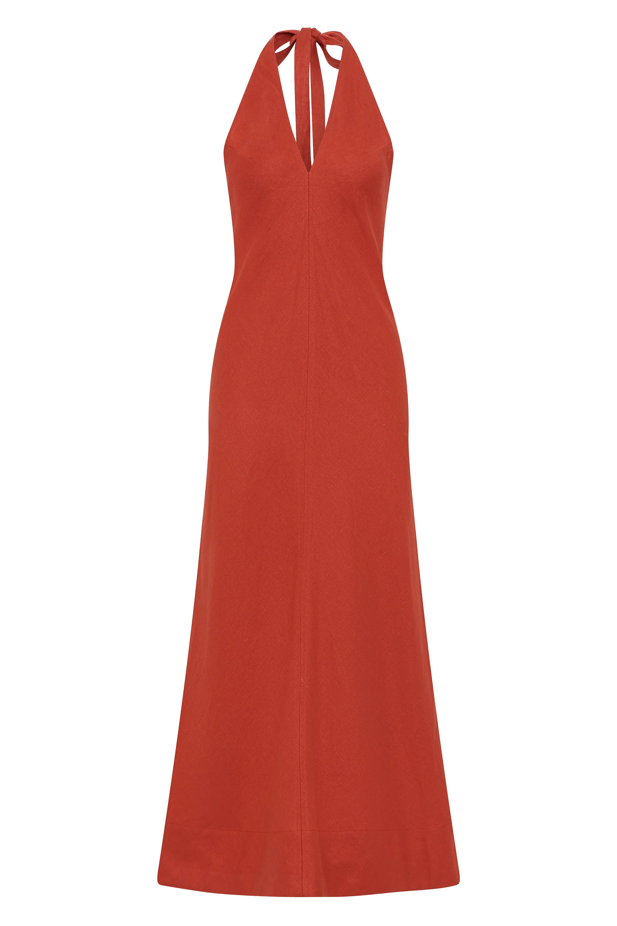 Amara Midi Dress Dusty Tomato - Image 6