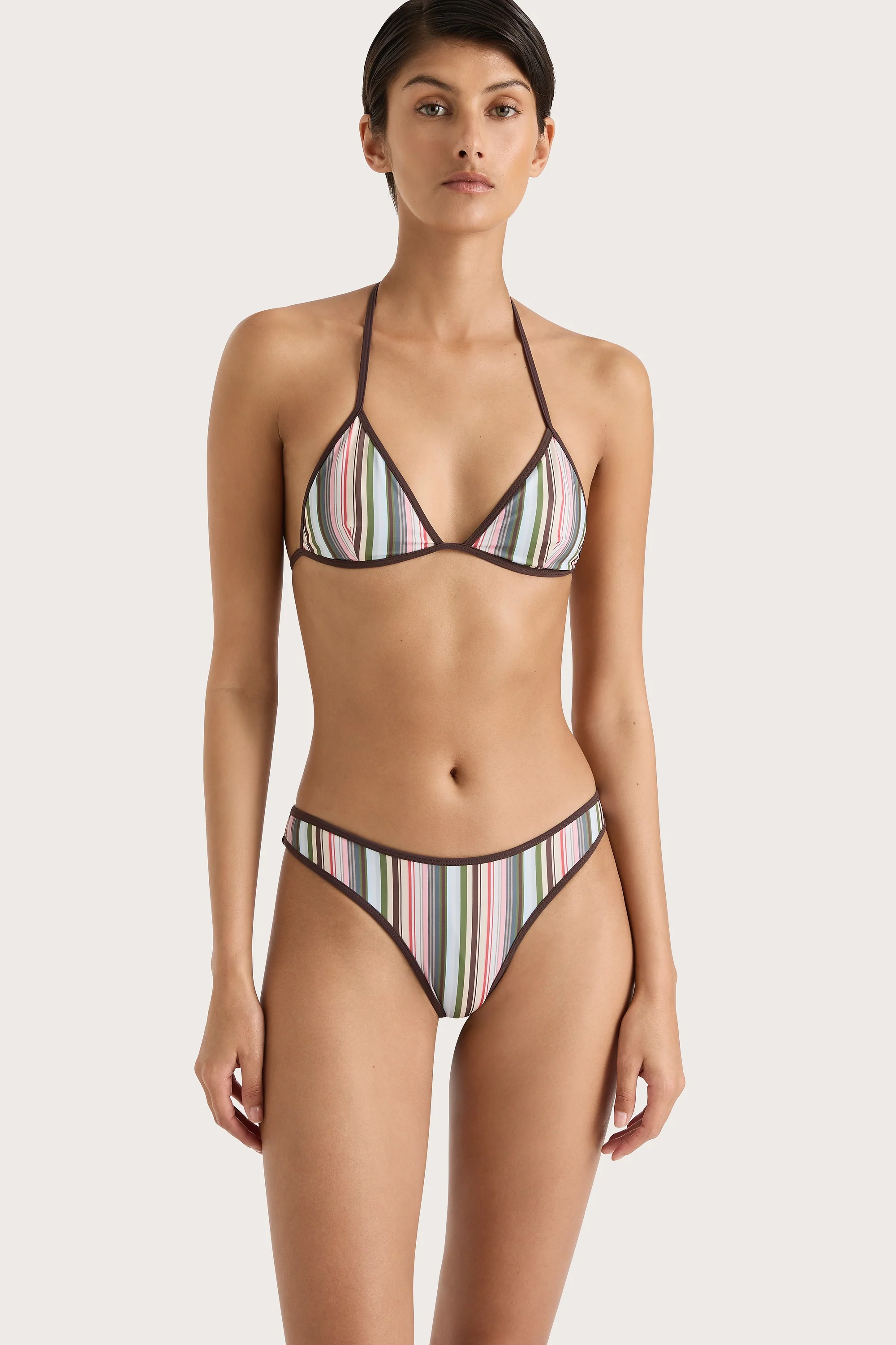 Ania Bikini Bottom Meleu Stripe Multi - Final Sale - Image 6