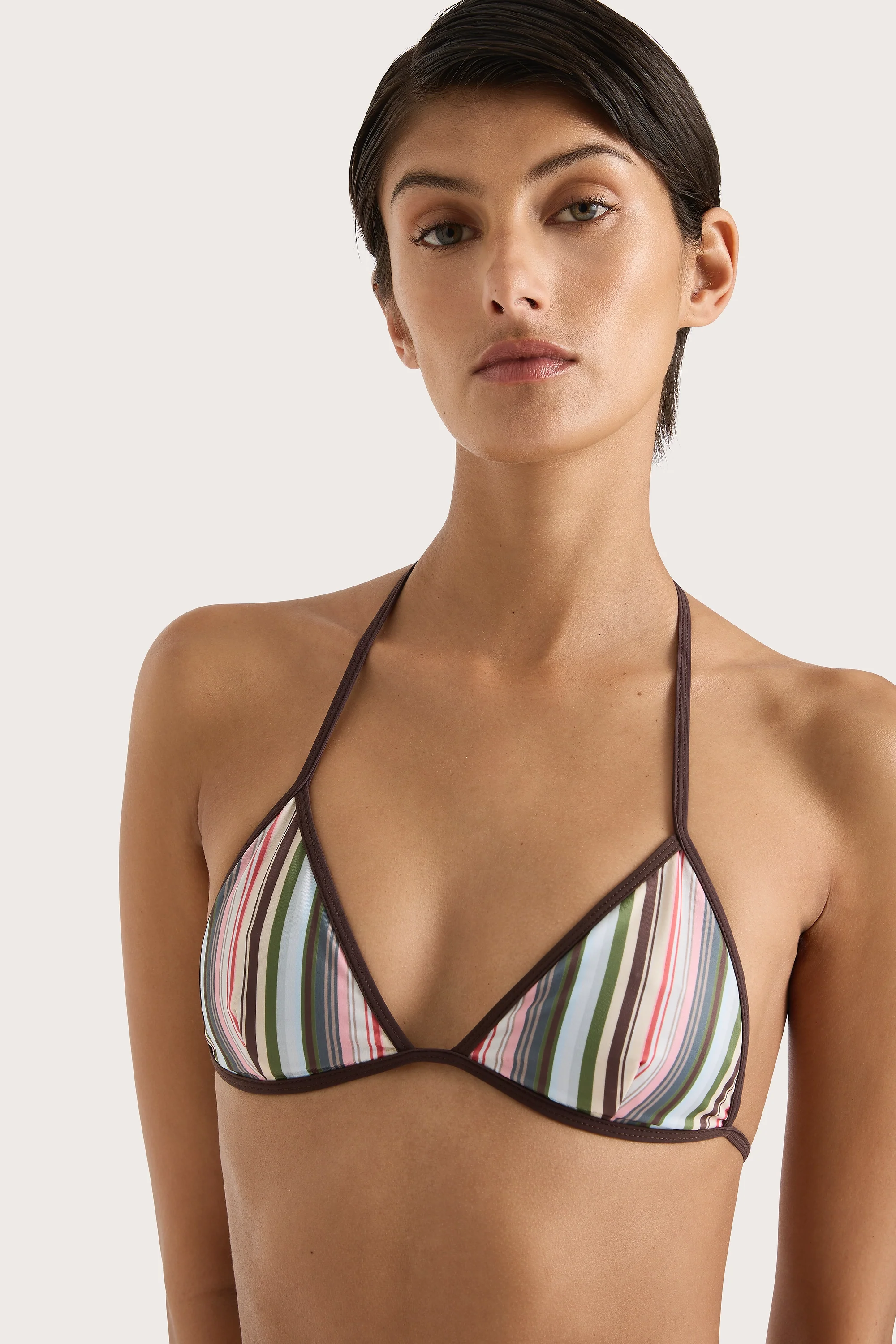 Ania Bikini Top Meleu Stripe Multi - Final Sale - Image 5