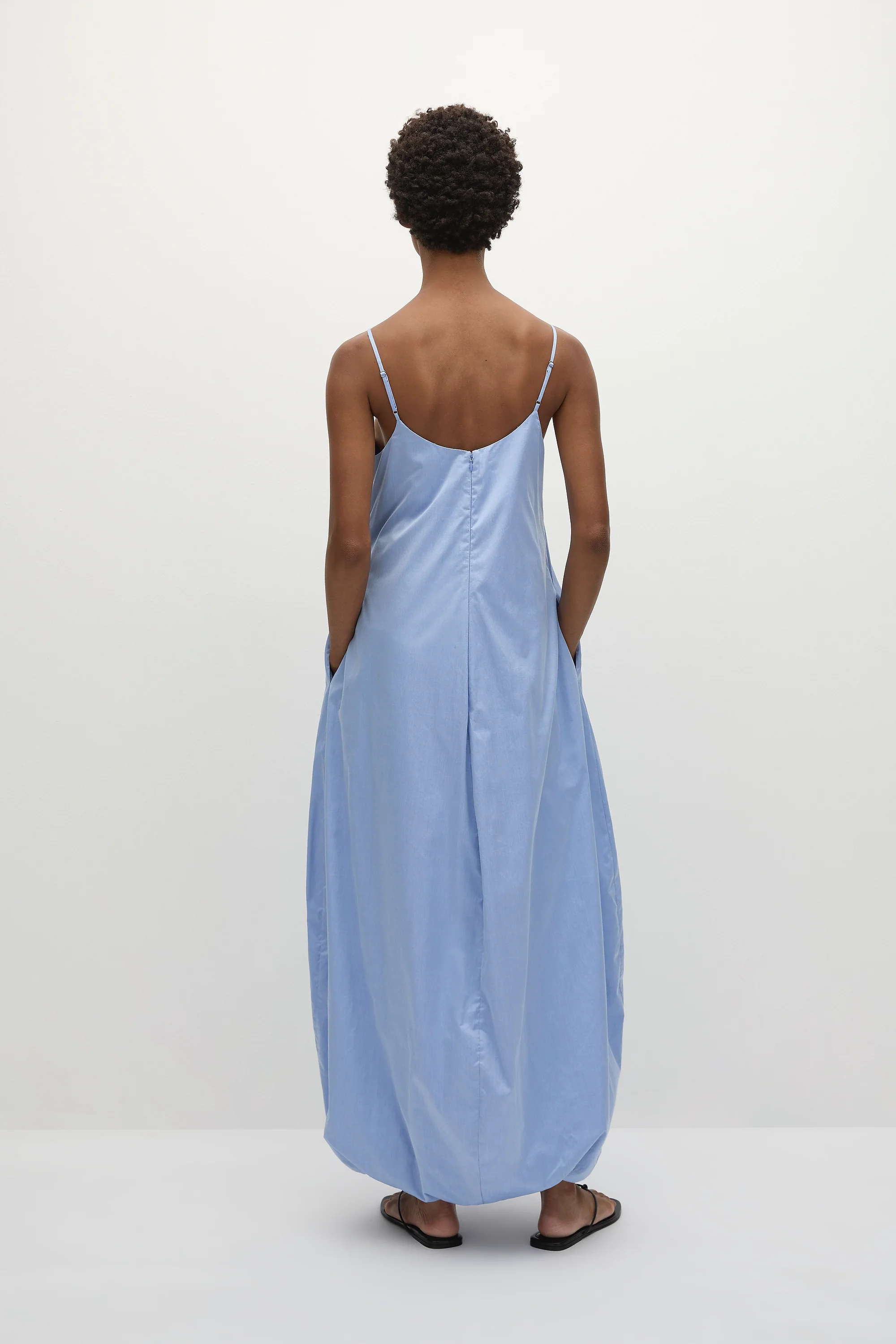 Aniela Maxi Dress Soft Blue - Final Sale - Image 5