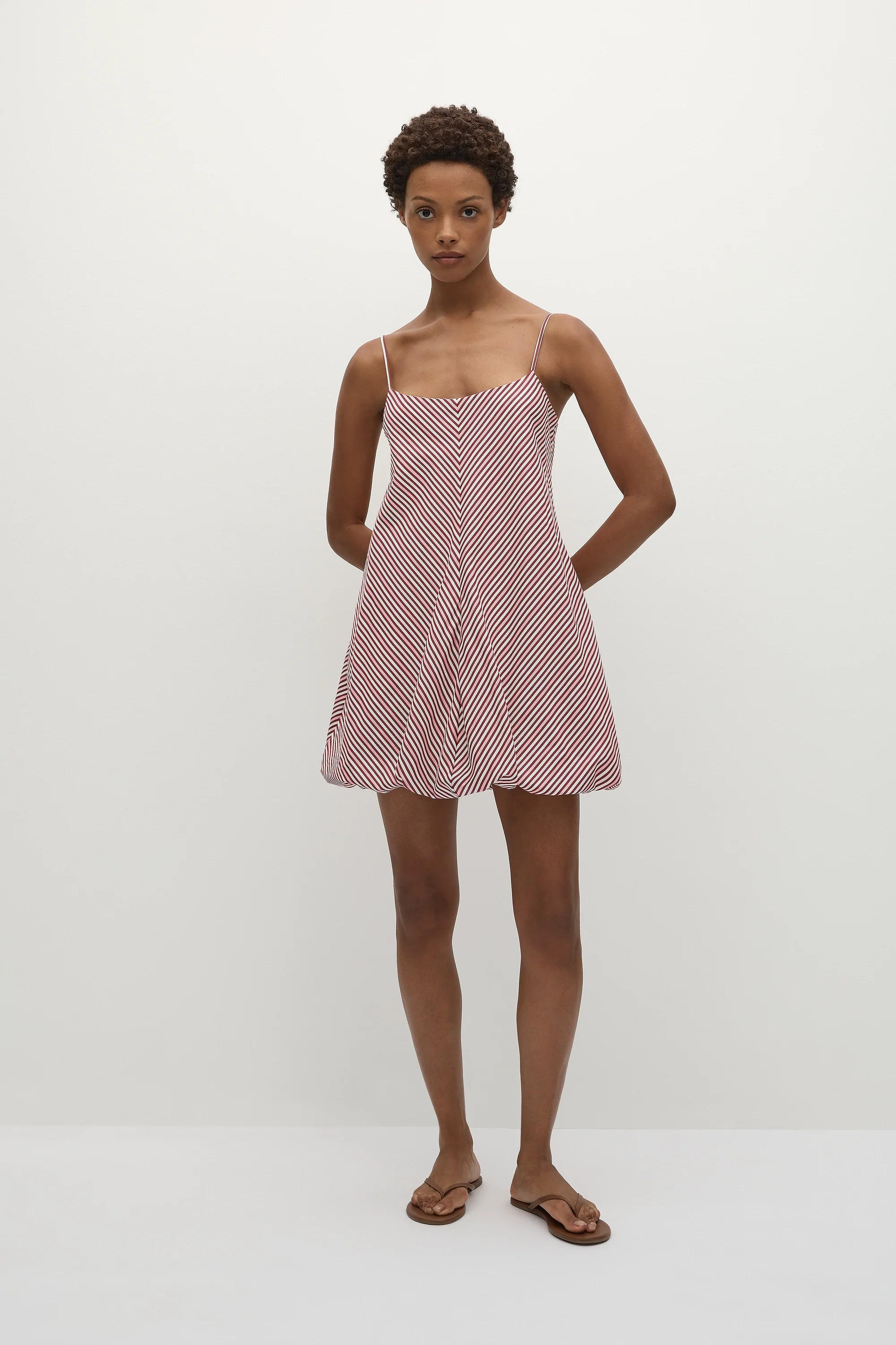Aniela Mini Dress Clare Stripe - Final Sale