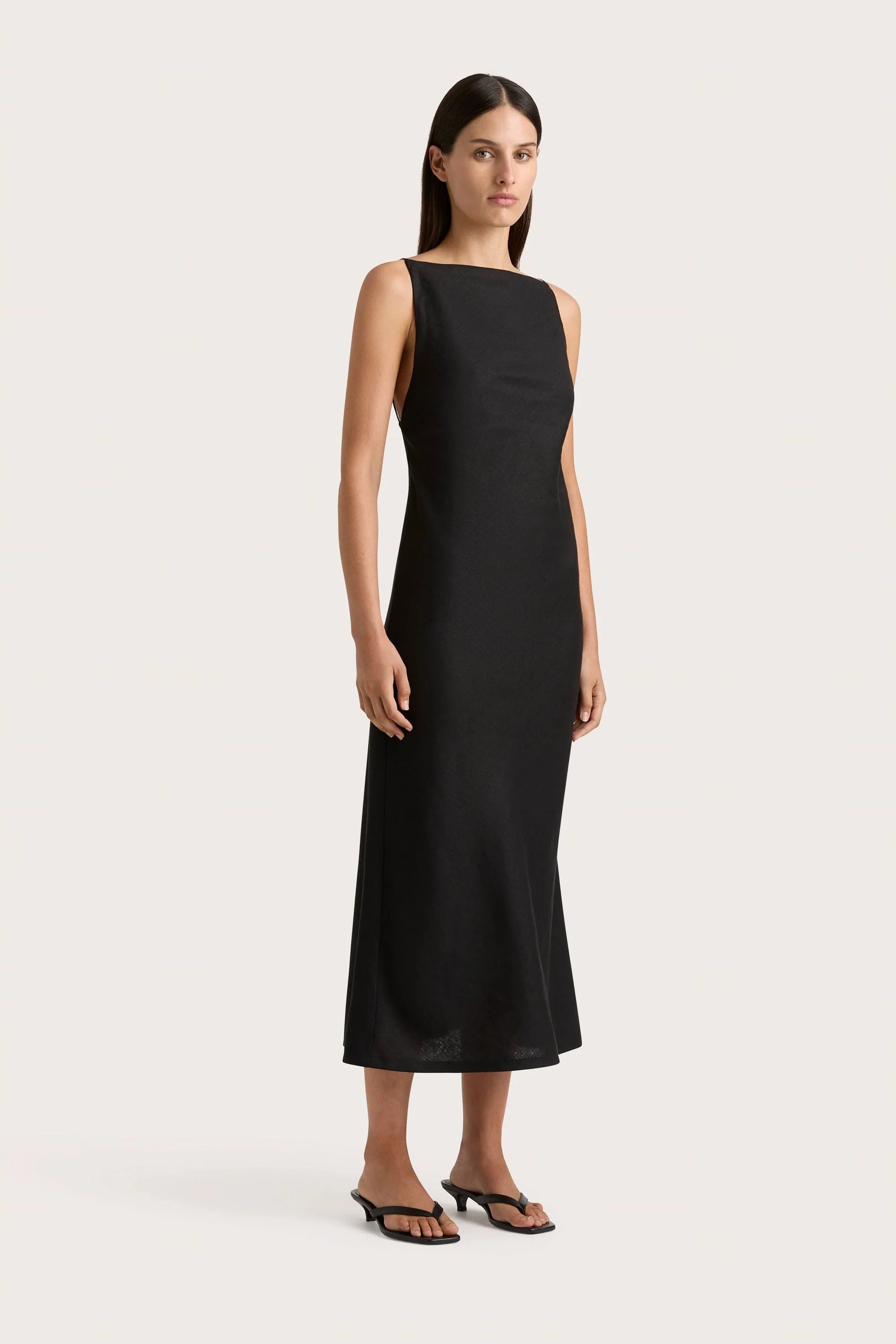 Antibes Maxi Dress Black - Final Sale - Image 4