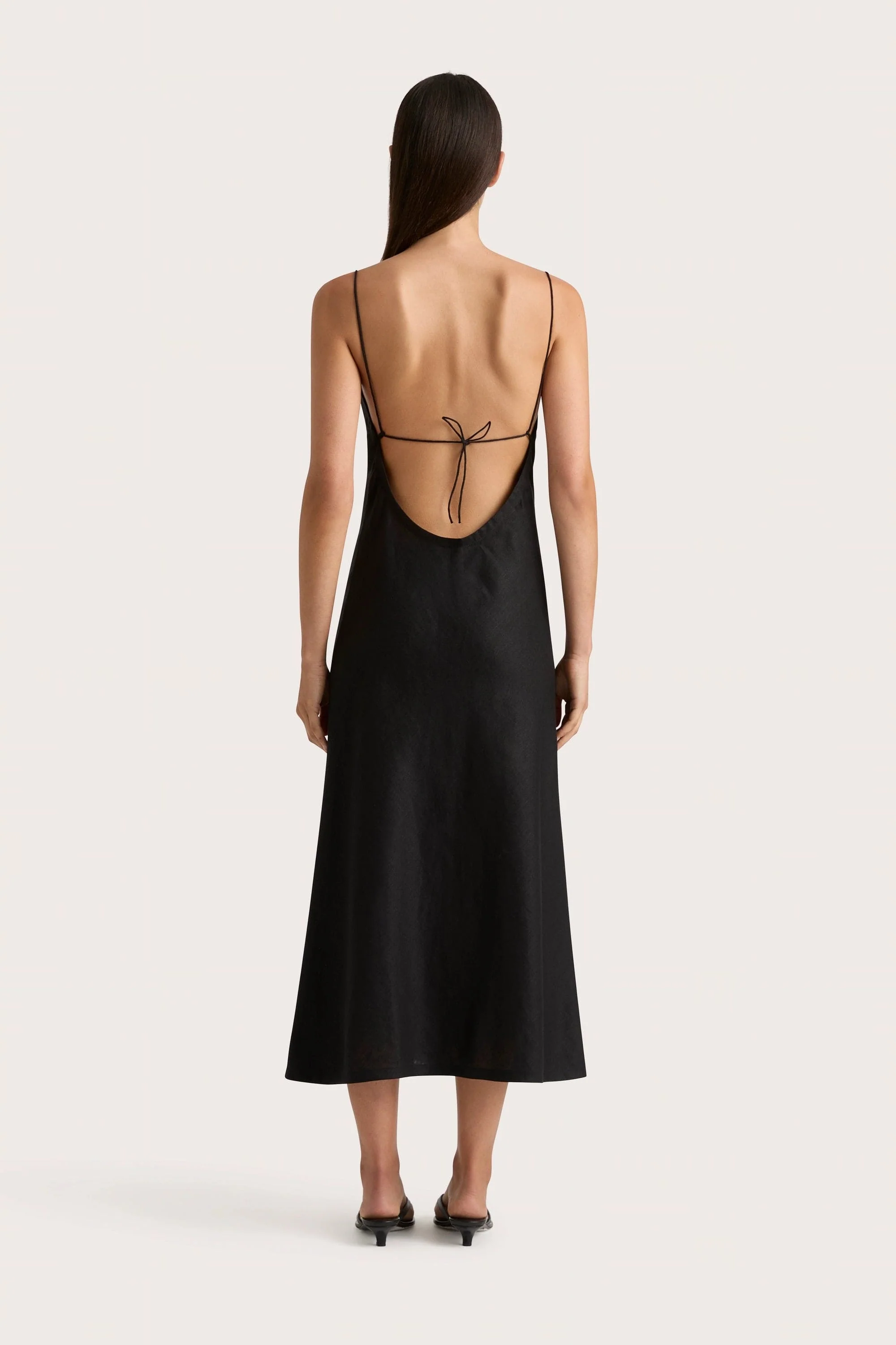 Antibes Maxi Dress Black - Final Sale - Image 5