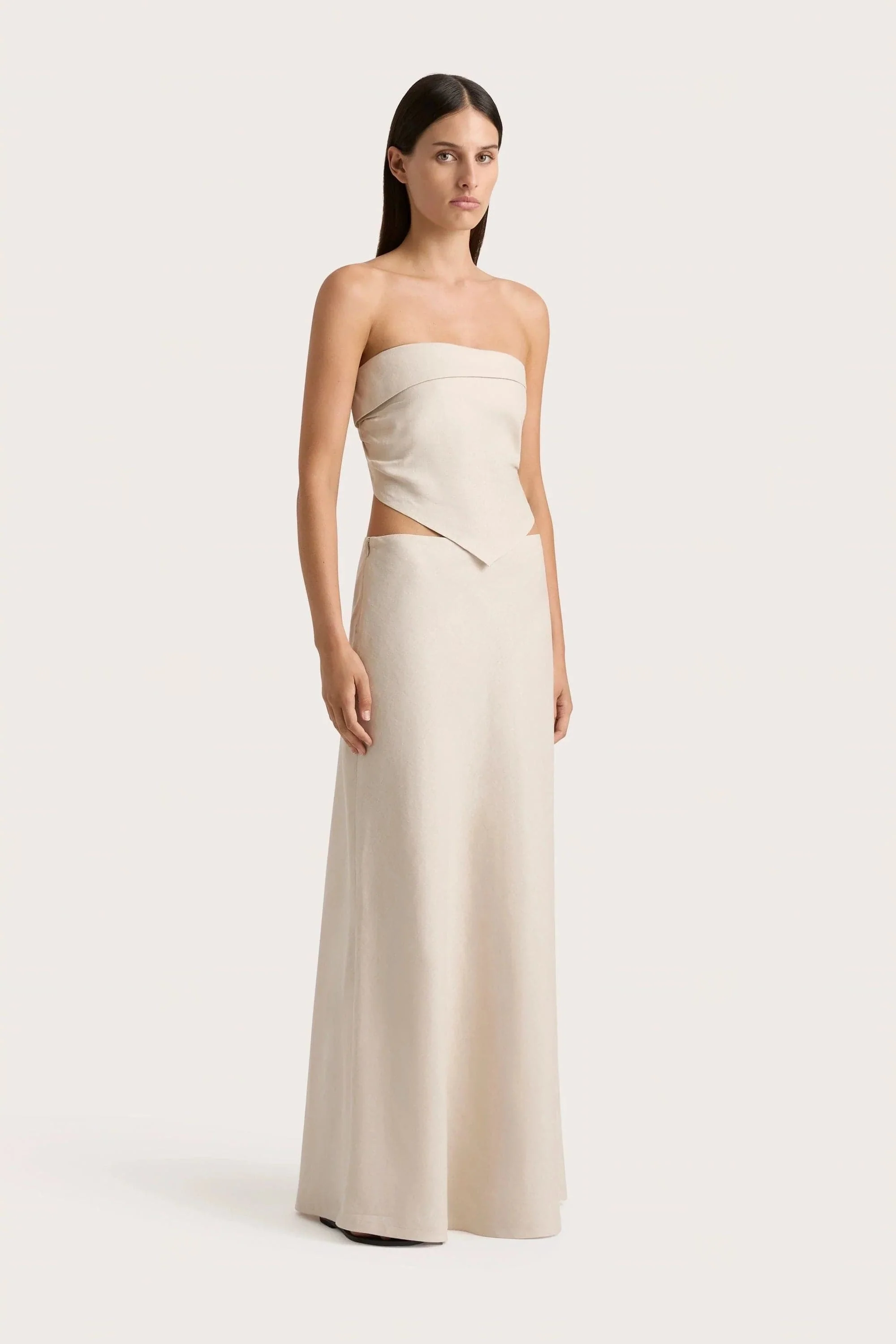 Antibes Maxi Skirt Sand - Final Sale - Image 3