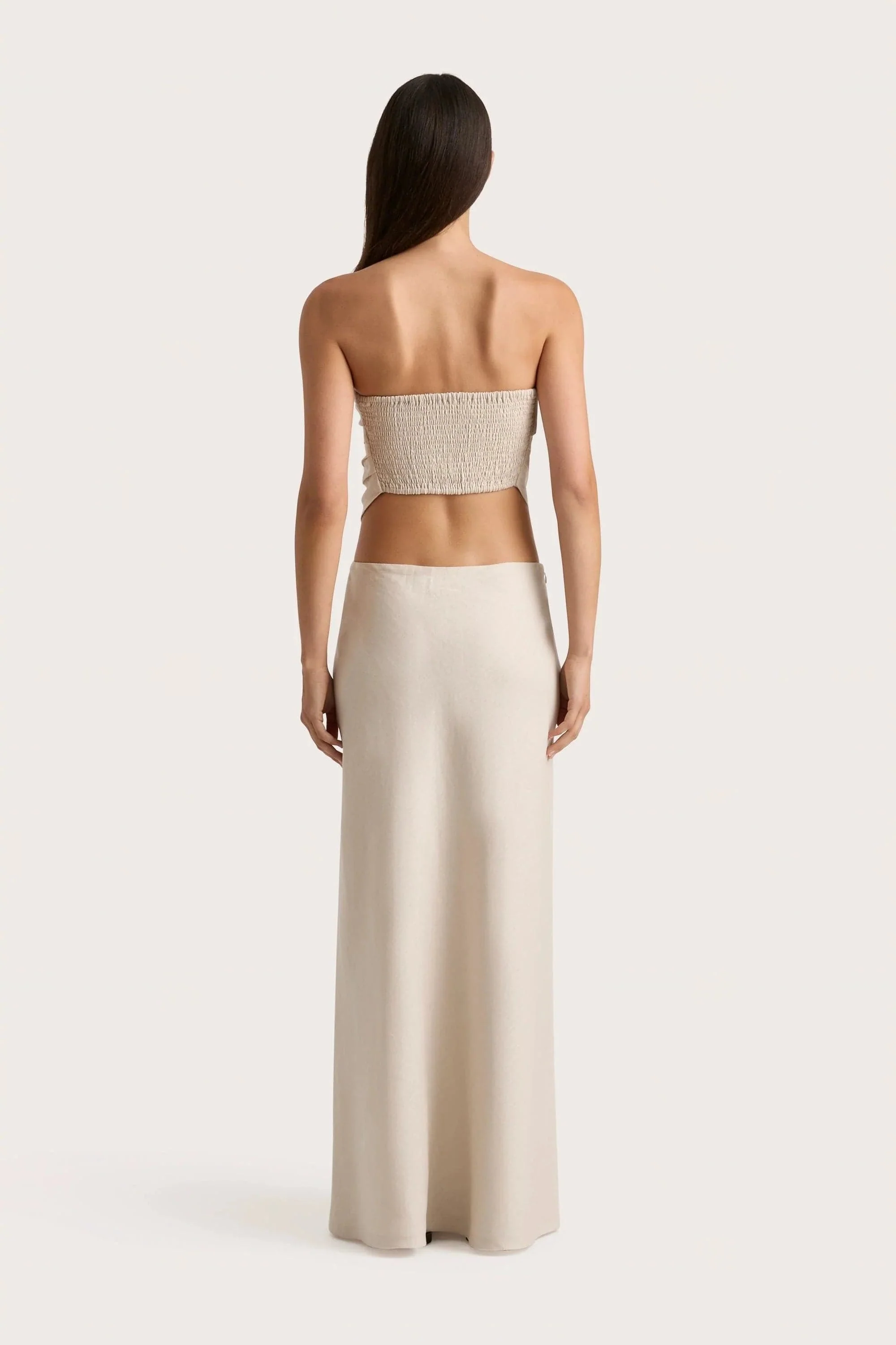 Antibes Maxi Skirt Sand - Final Sale - Image 4