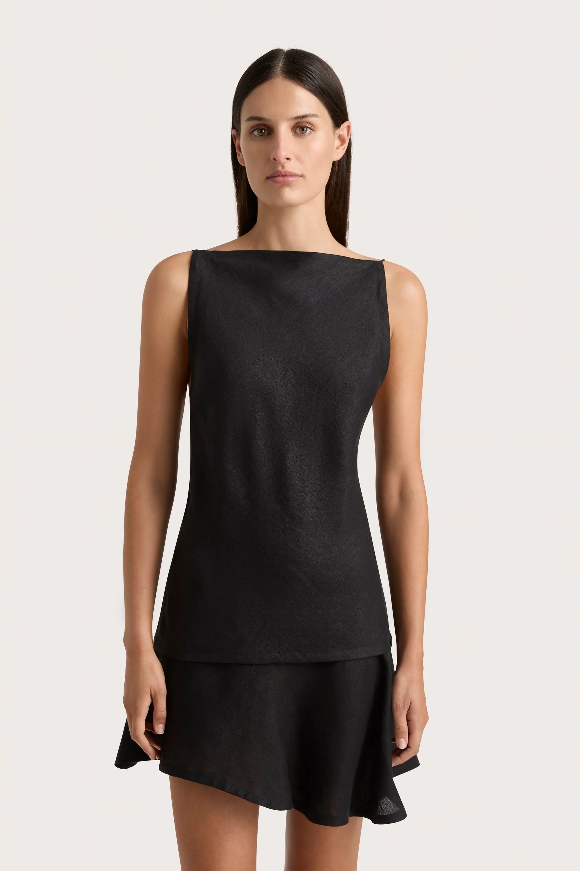 Antibes Mini Skirt Black - Final Sale - Image 2