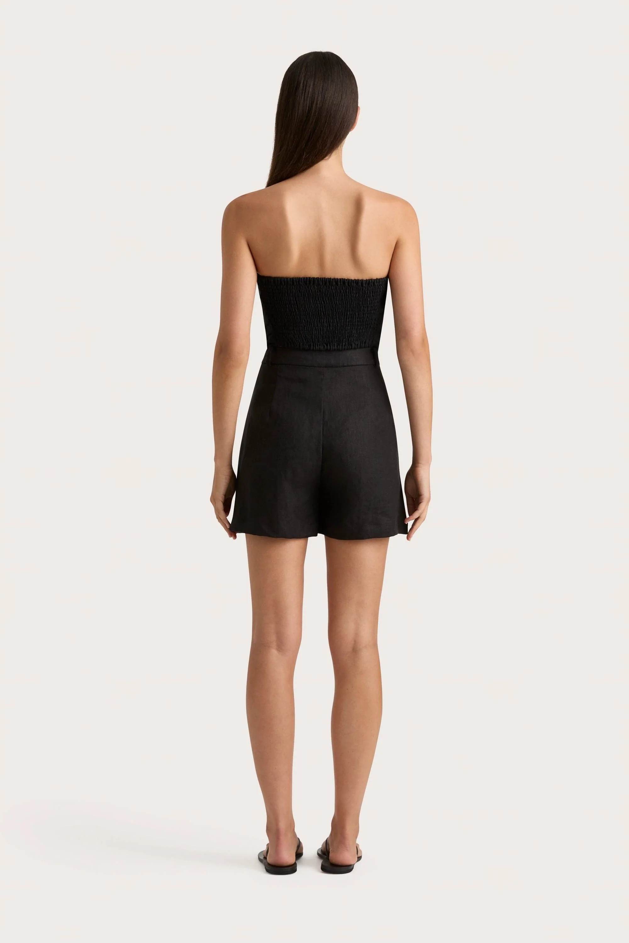 Antibes Strapless Top Black - Final Sale - Image 3