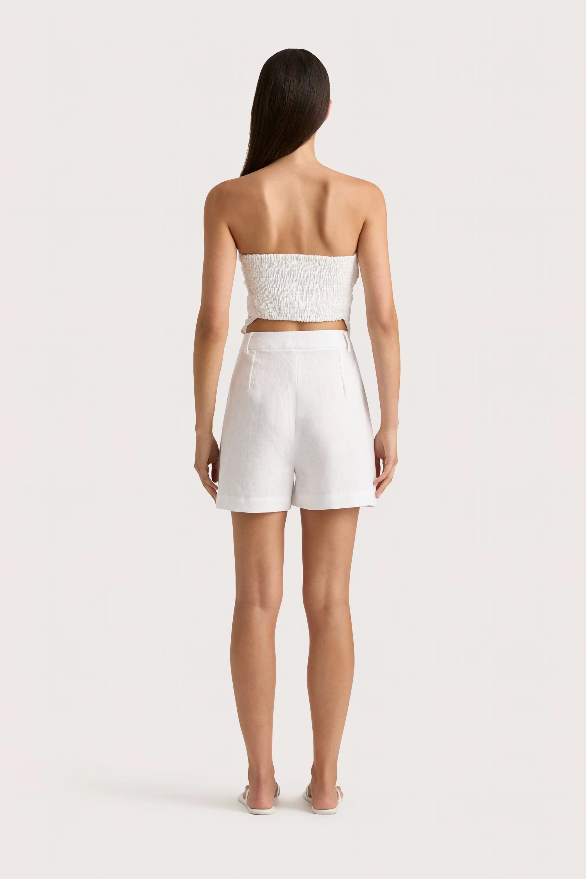 Antibes Strapless Top White - Final Sale - Image 4