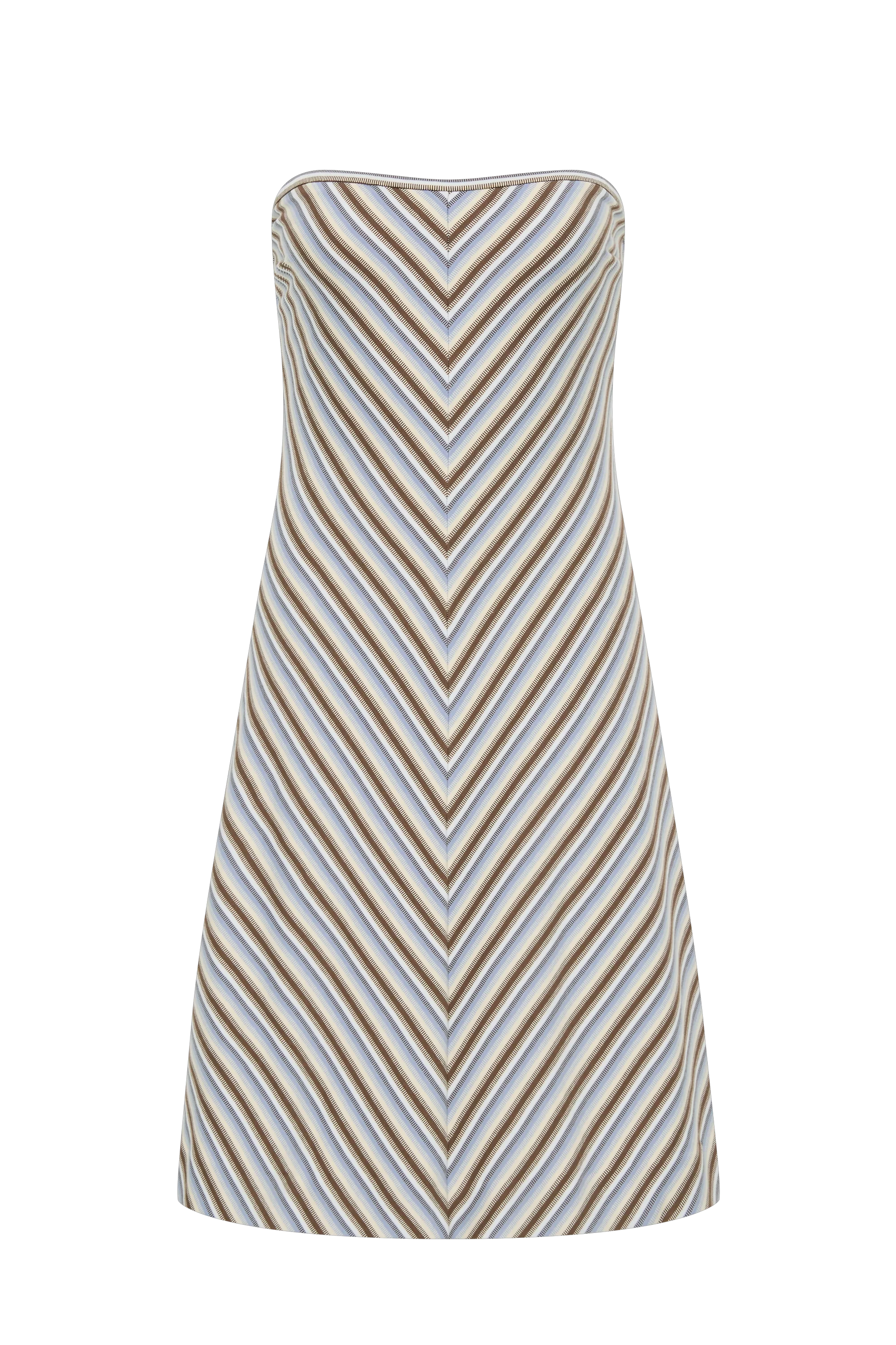 Arion Dress Blue Stripe - Final Sale - Image 11