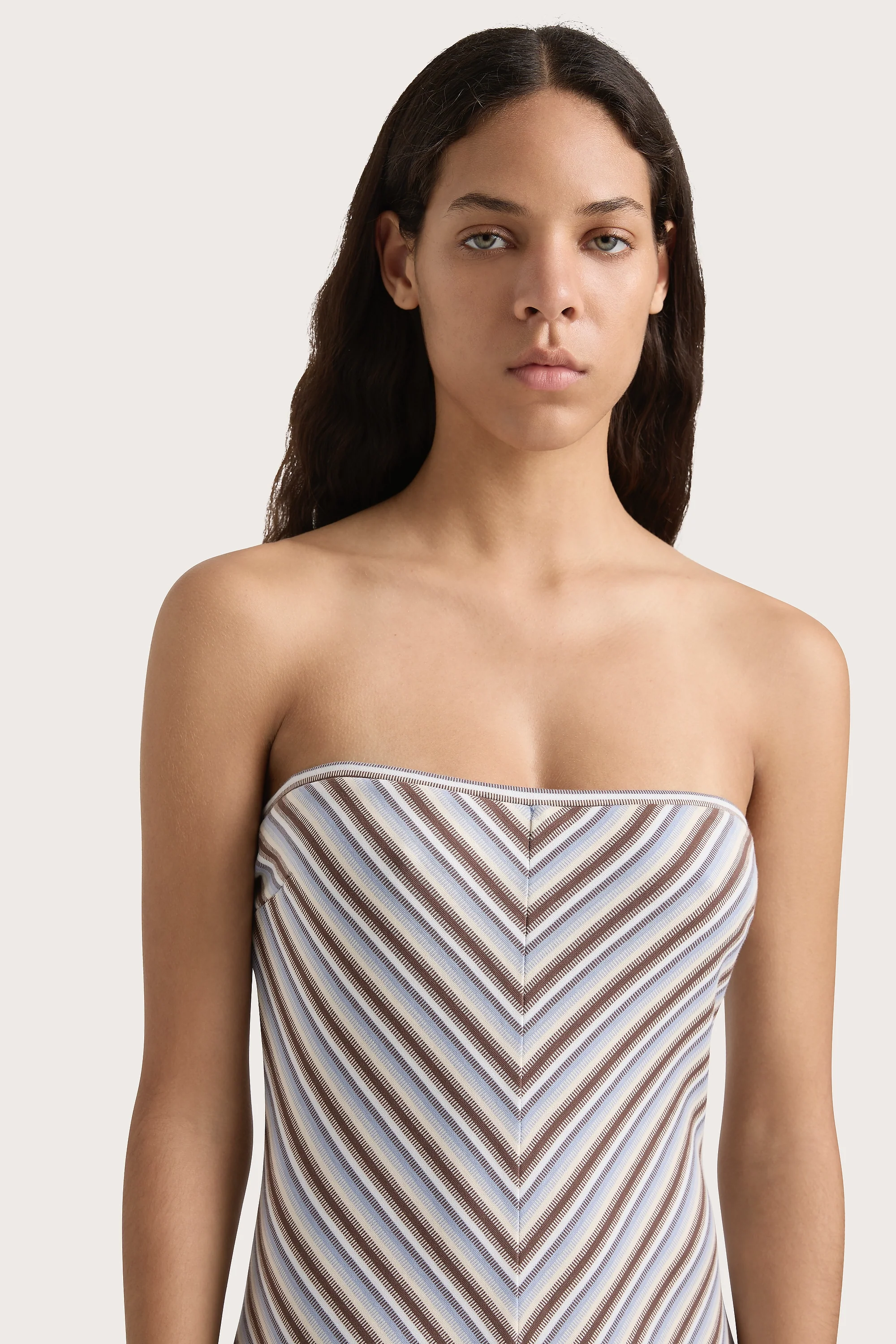 Arion Dress Blue Stripe - Final Sale - Image 3