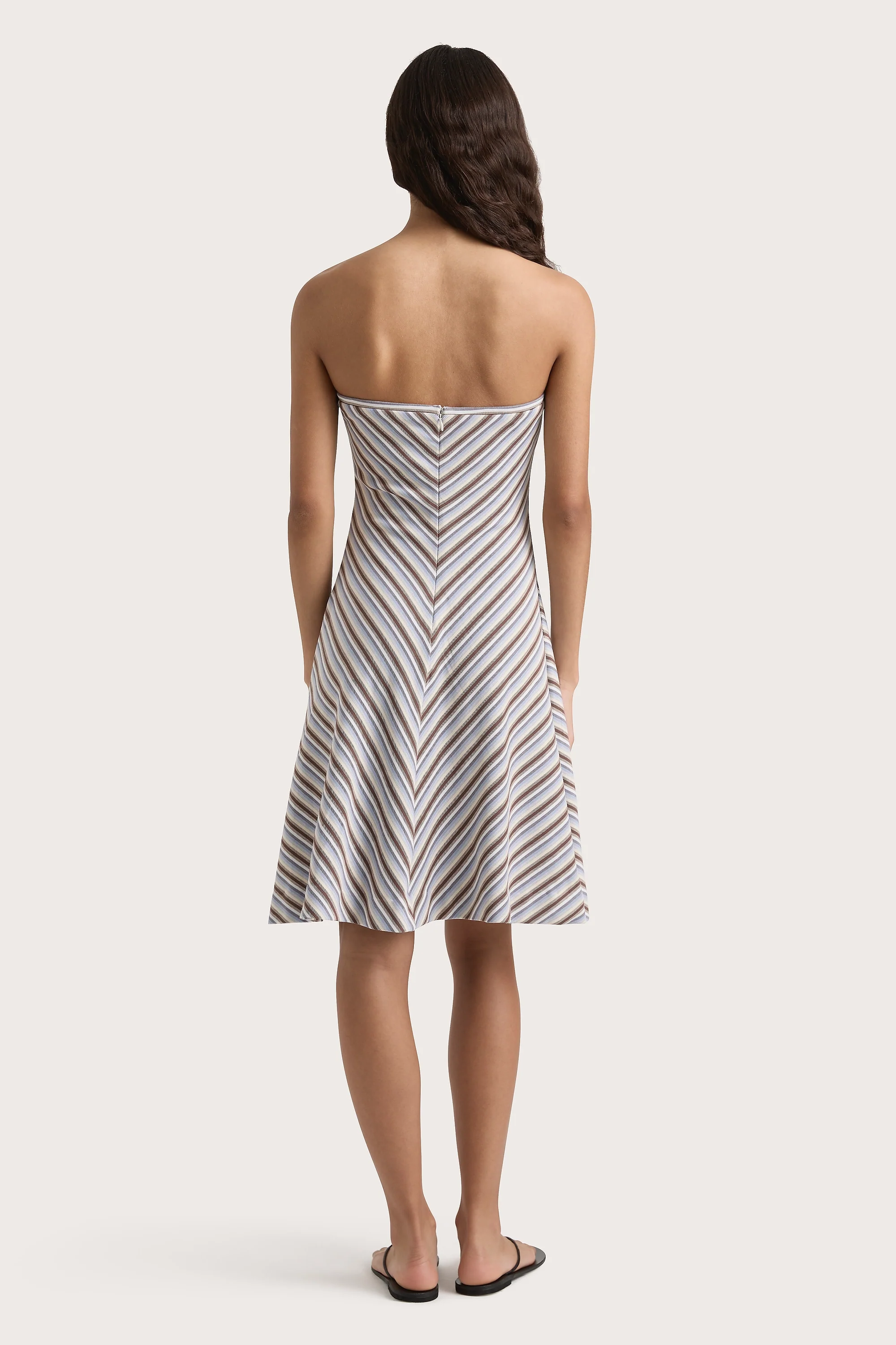 Arion Dress Blue Stripe - Final Sale - Image 4