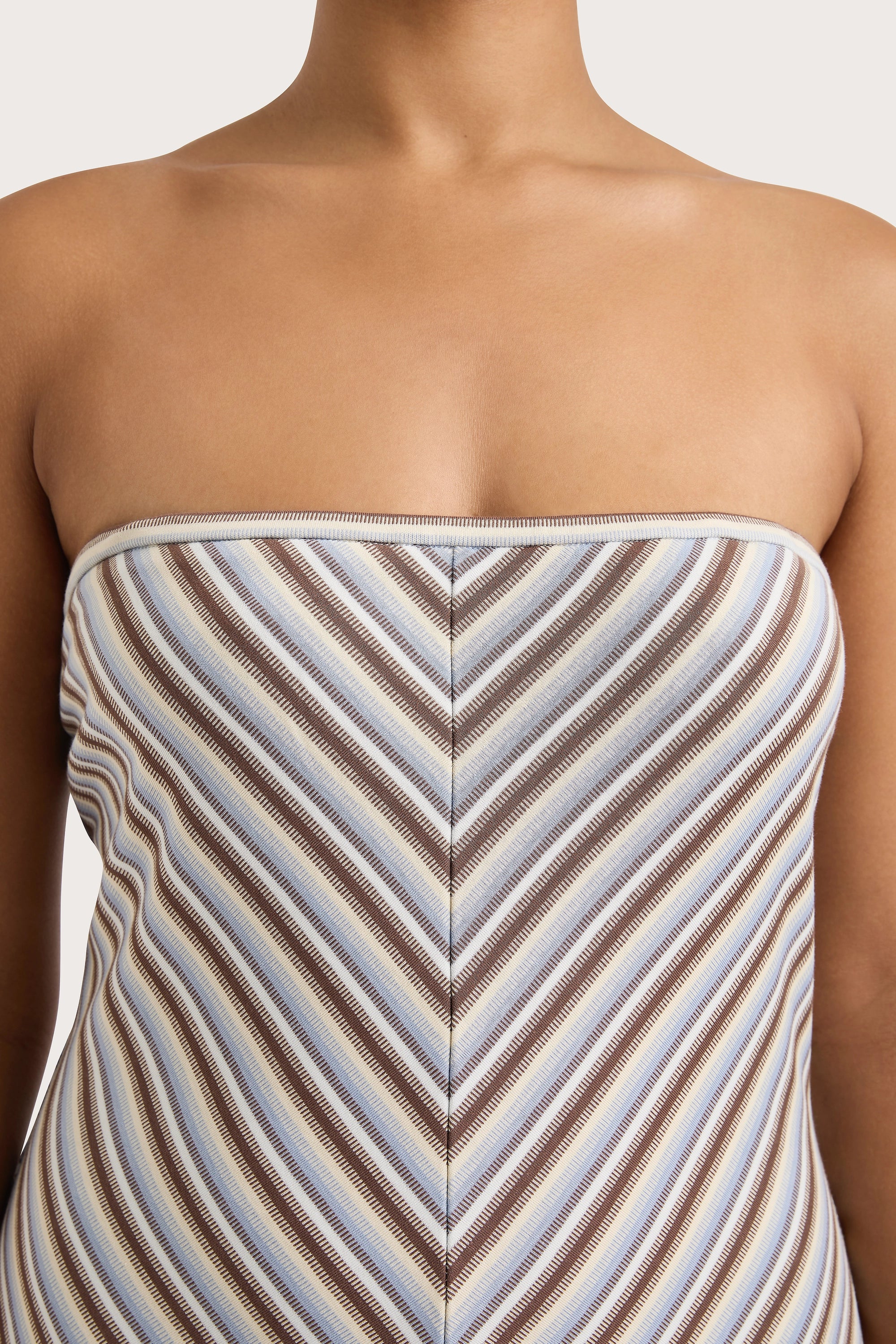Arion Dress Blue Stripe - Final Sale - Image 7