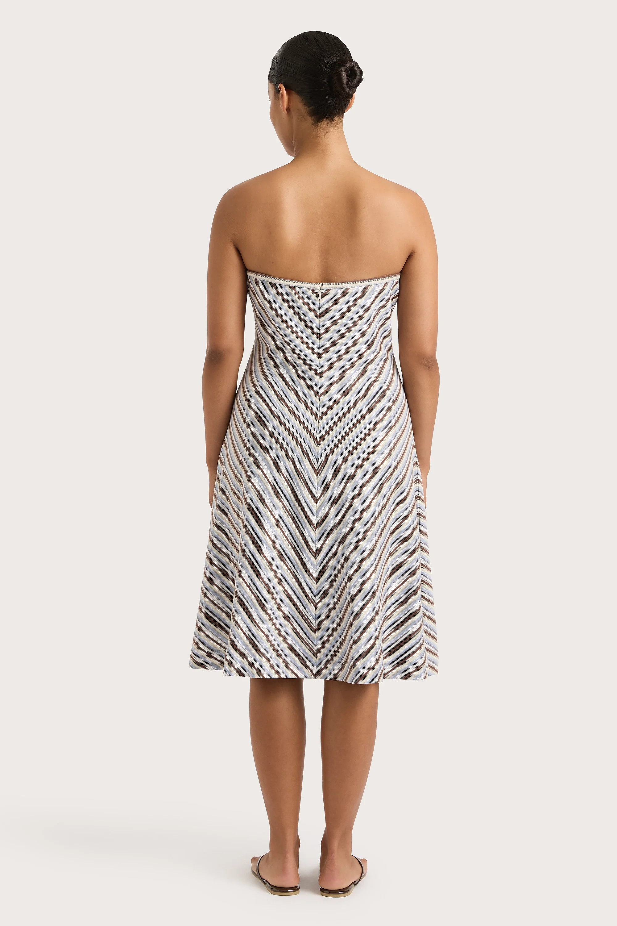 Arion Dress Blue Stripe - Final Sale - Image 8