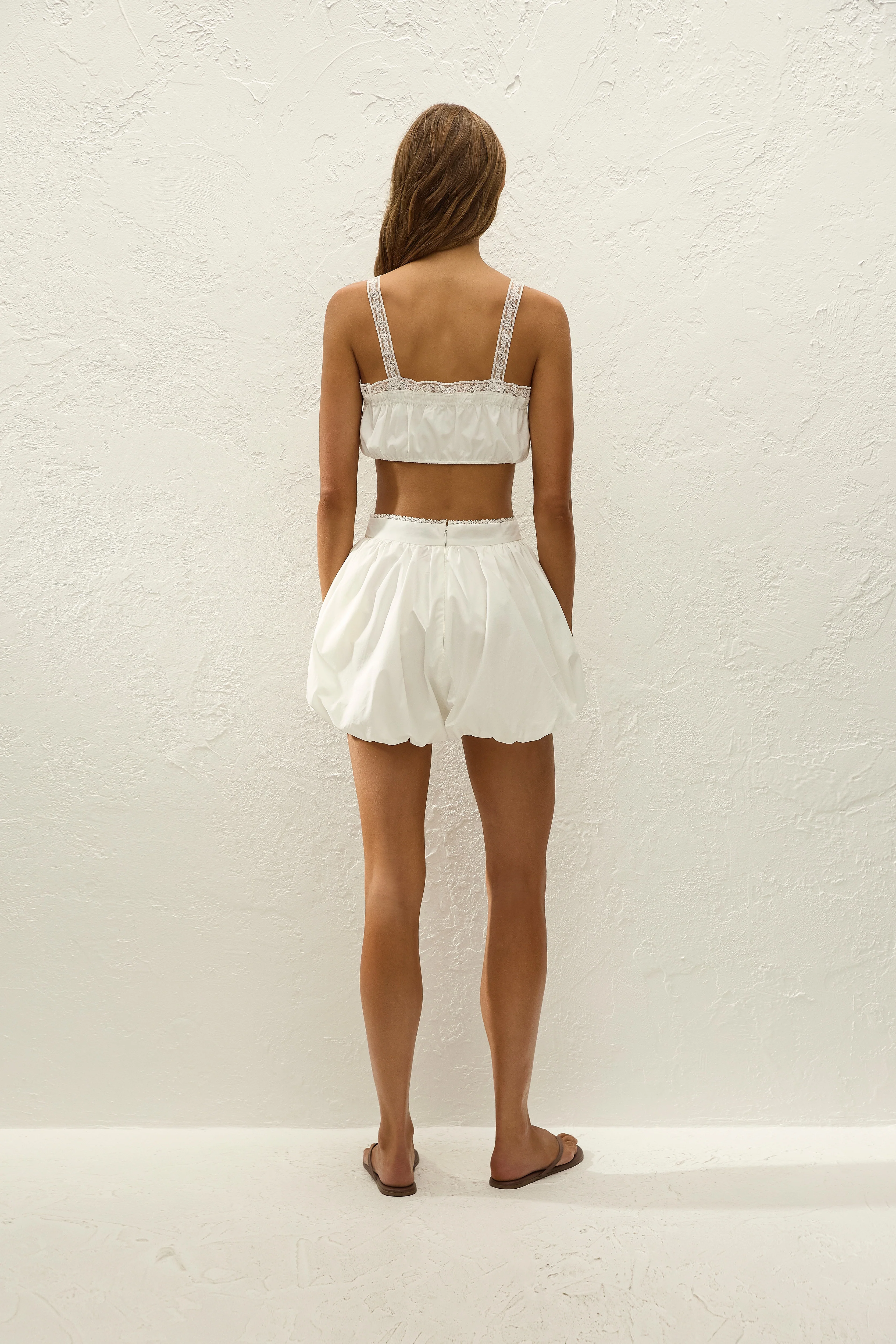 Arras Short Ixora Lace White - Image 4