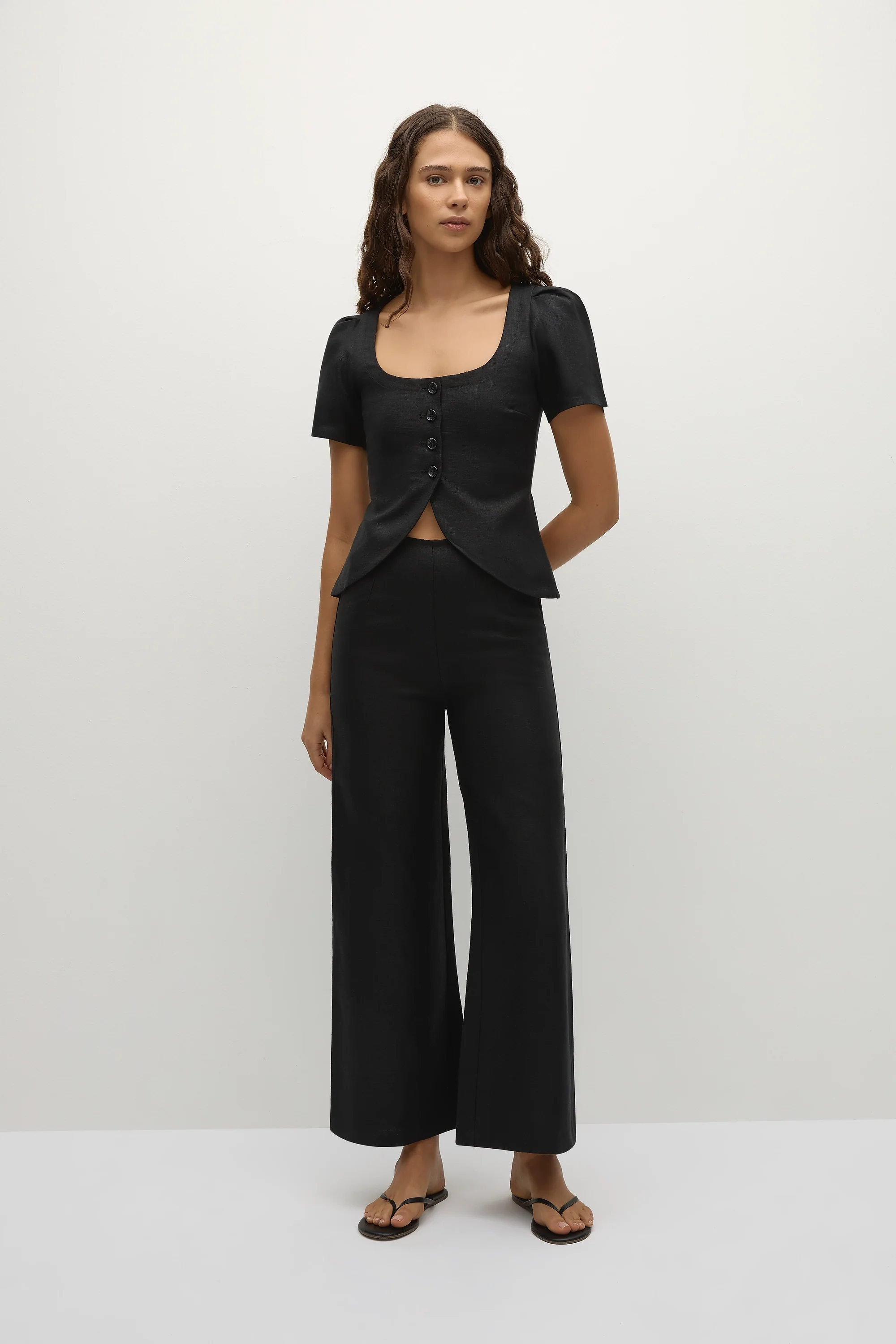 Audrey Vest Black