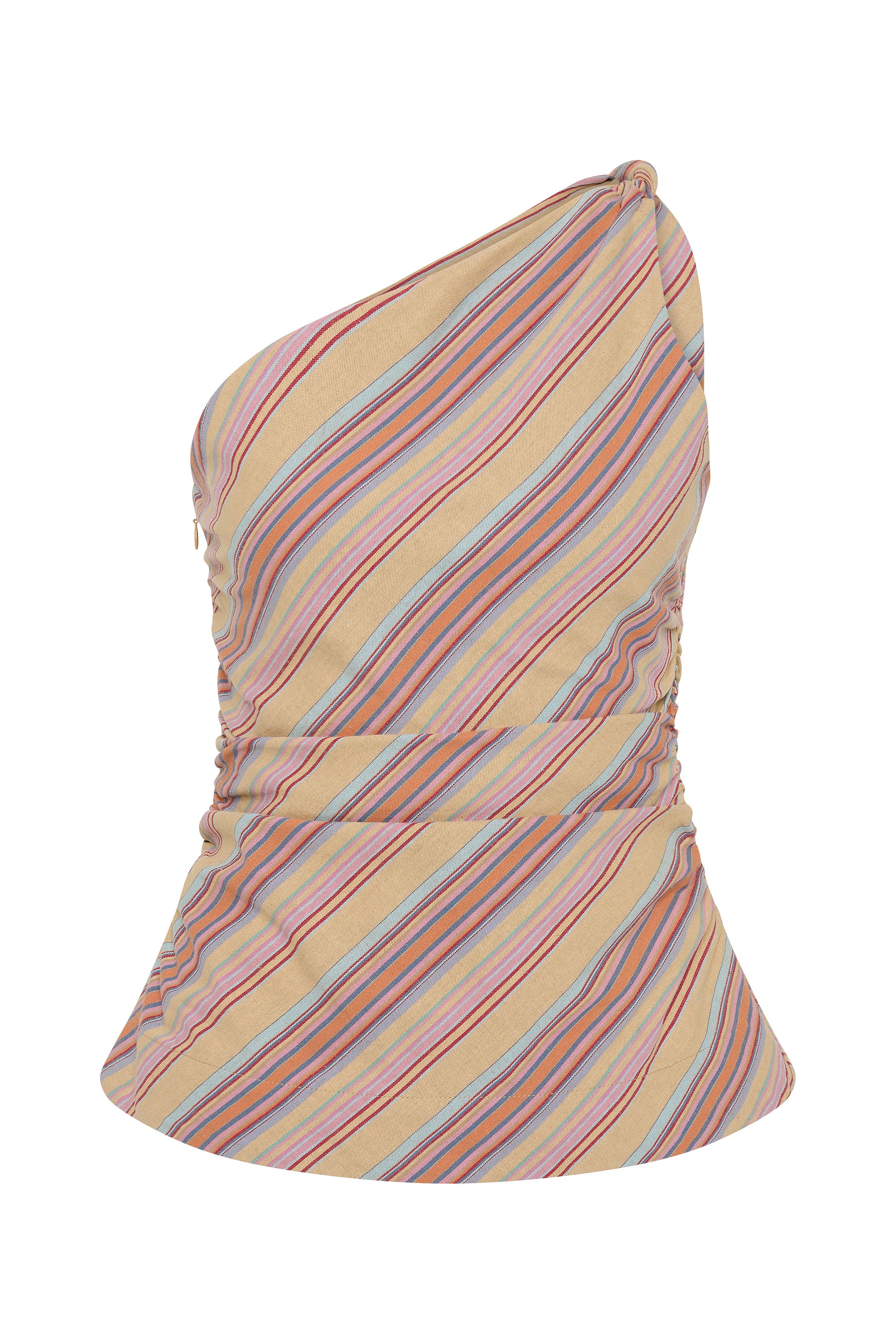 Aurora Top Agua Stripe Mustard - Image 7