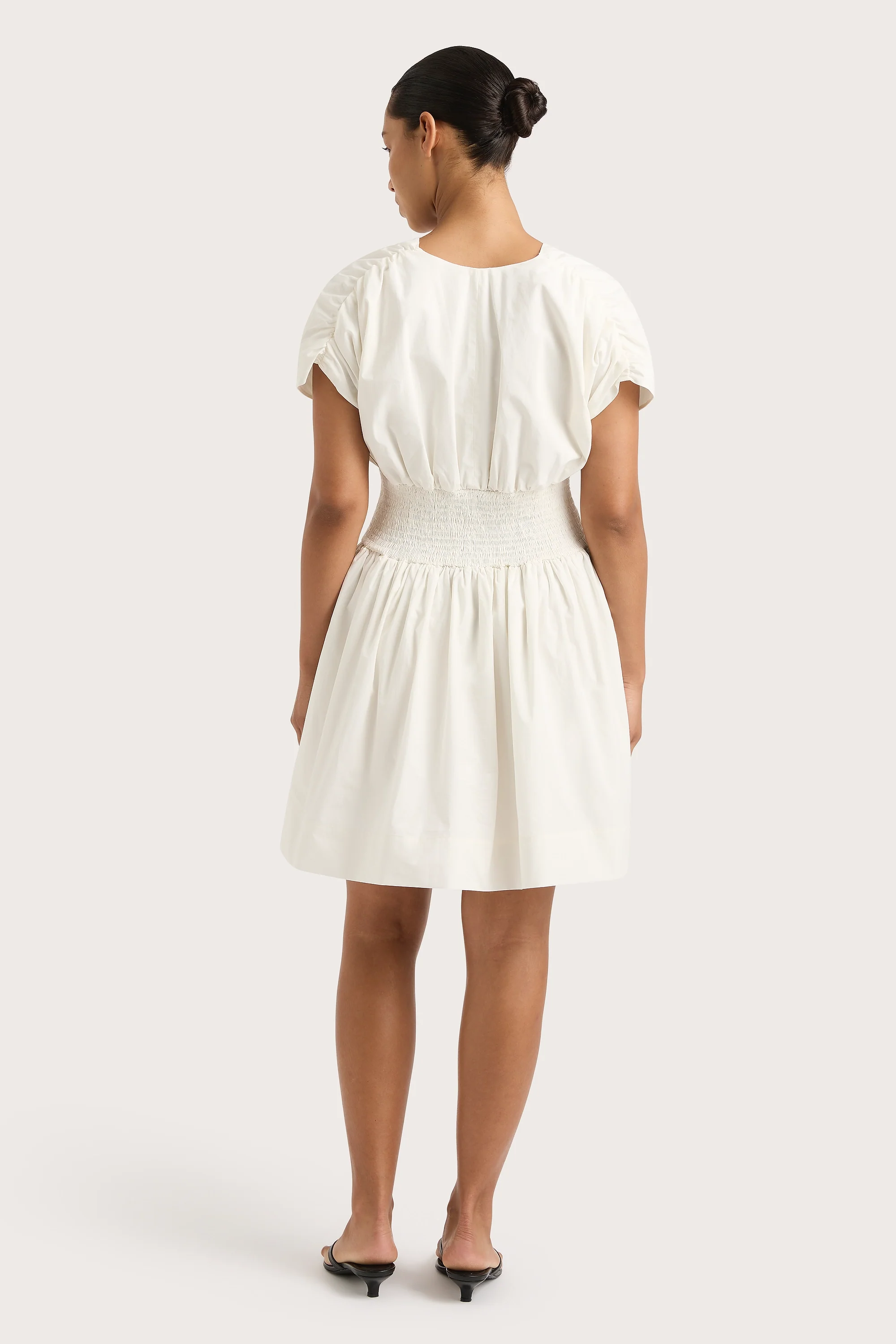 Auve Mini Dress White - Final Sale - Image 10