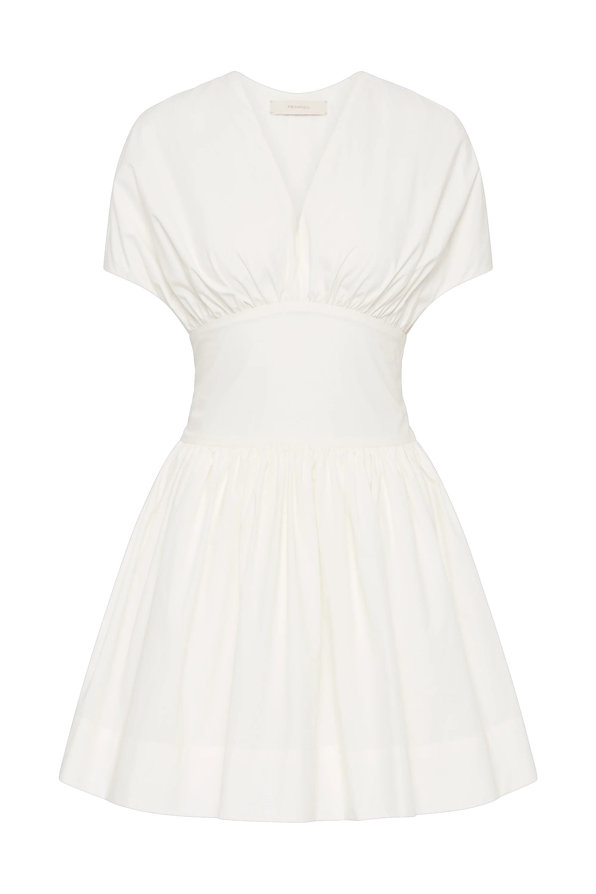 Auve Mini Dress White - Final Sale - Image 12