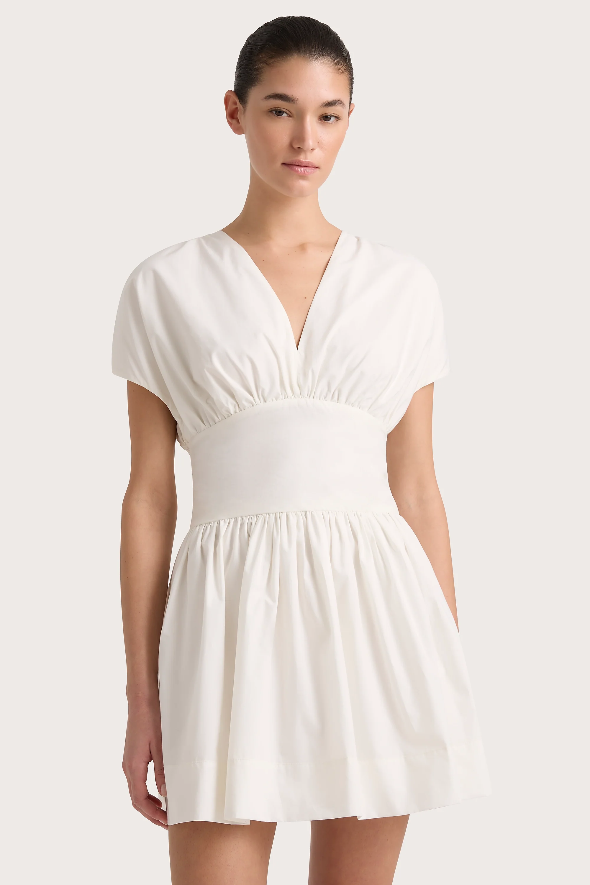Auve Mini Dress White - Final Sale - Image 3