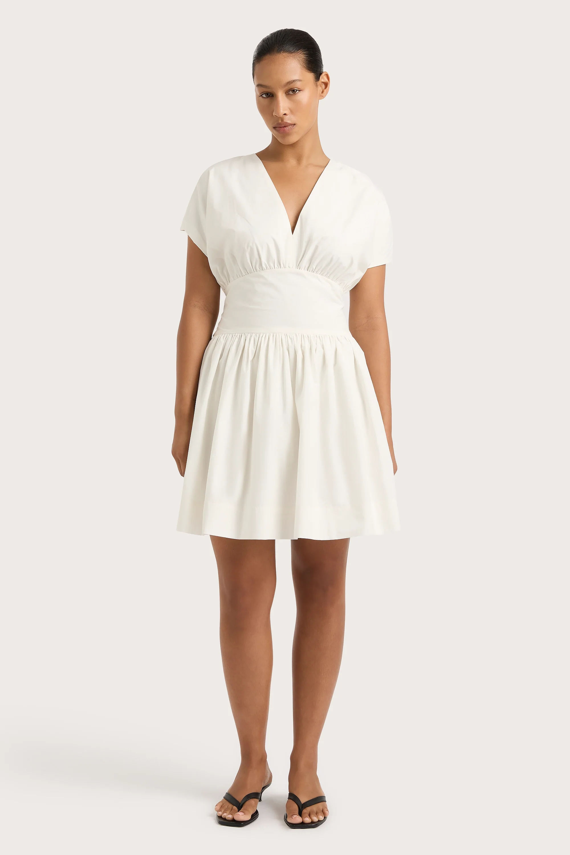 Auve Mini Dress White - Final Sale - Image 6
