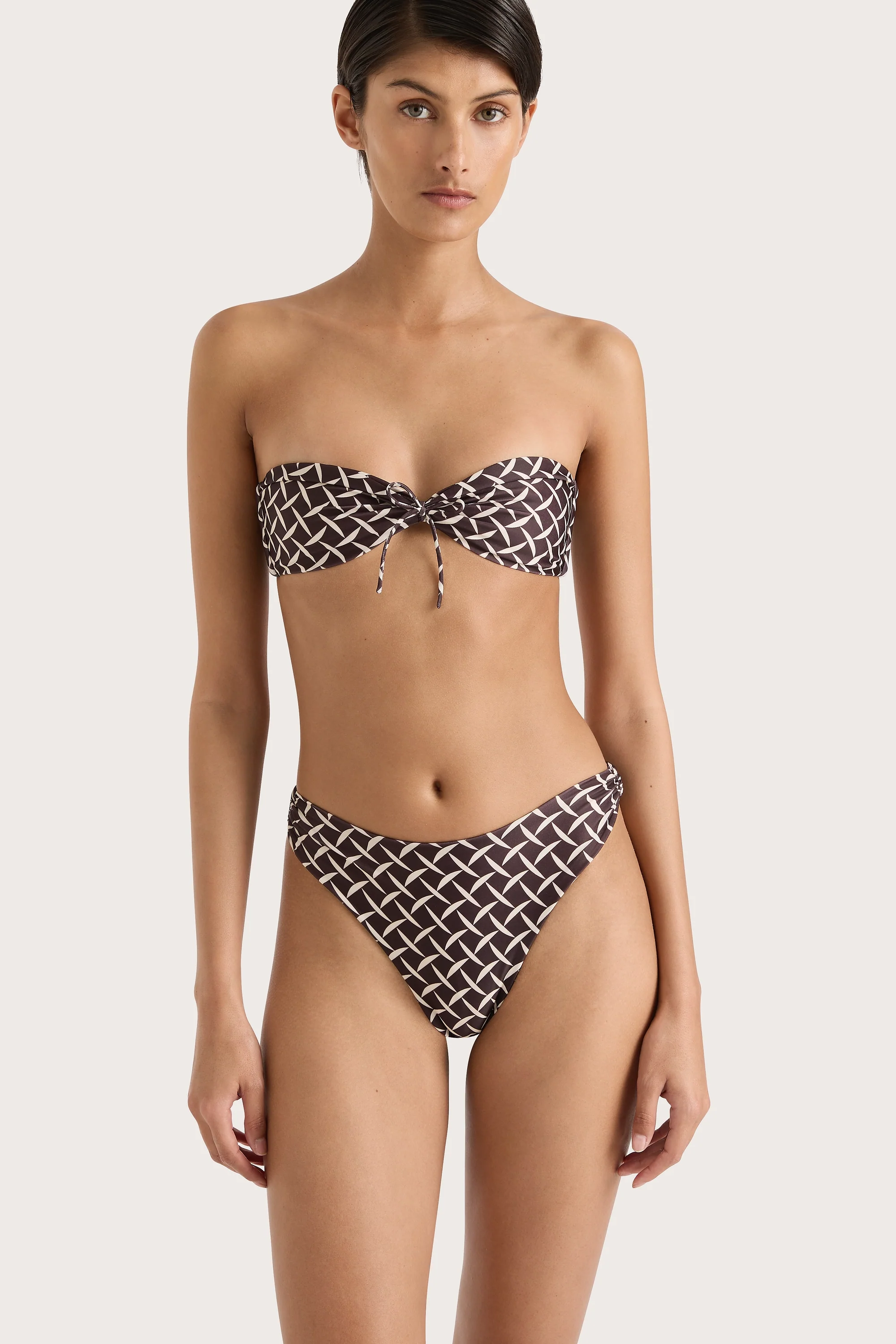 Bandol Bikini Top Espresso Geo - Final Sale - Image 2