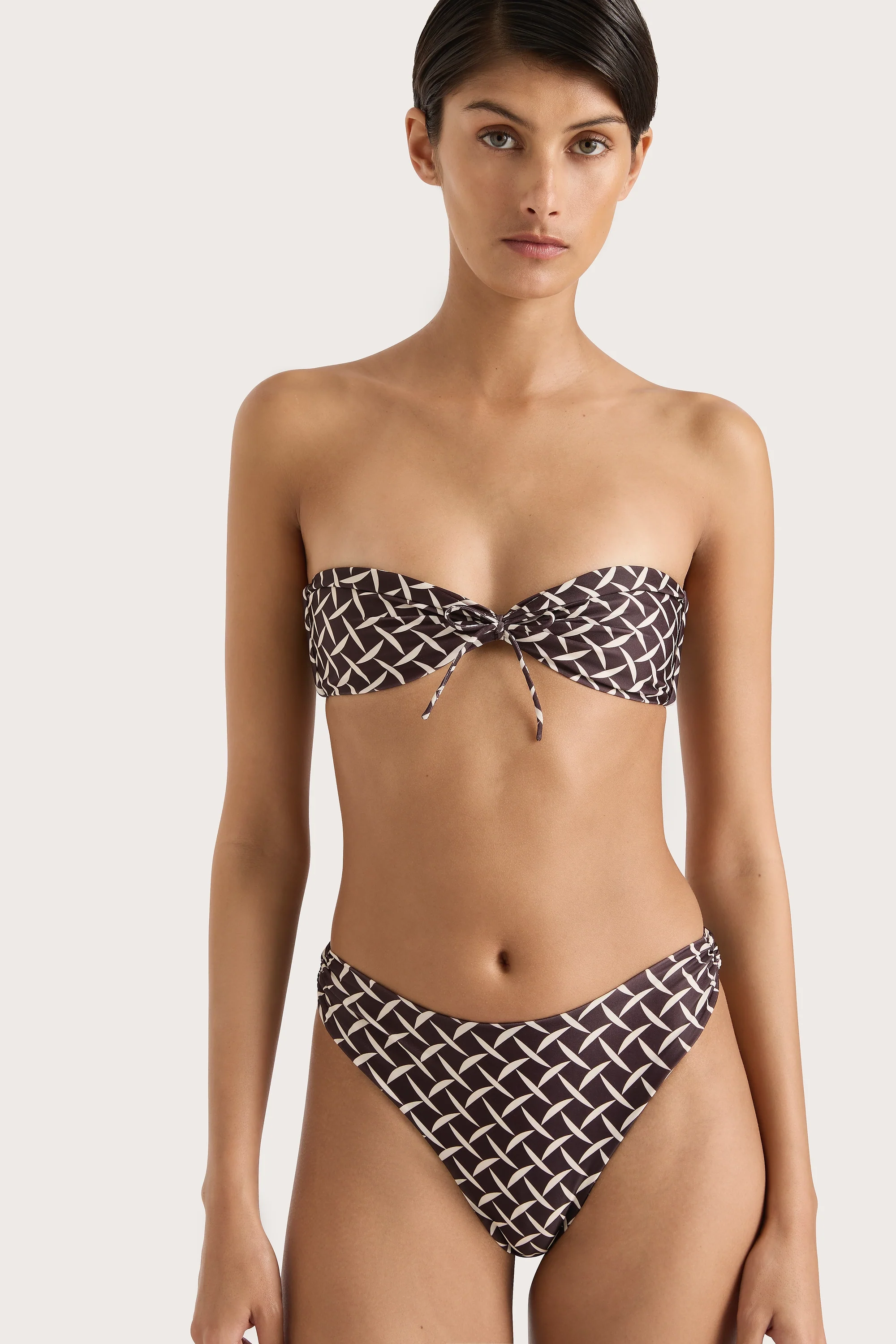 Bandol Bikini Top Espresso Geo - Final Sale - Image 4