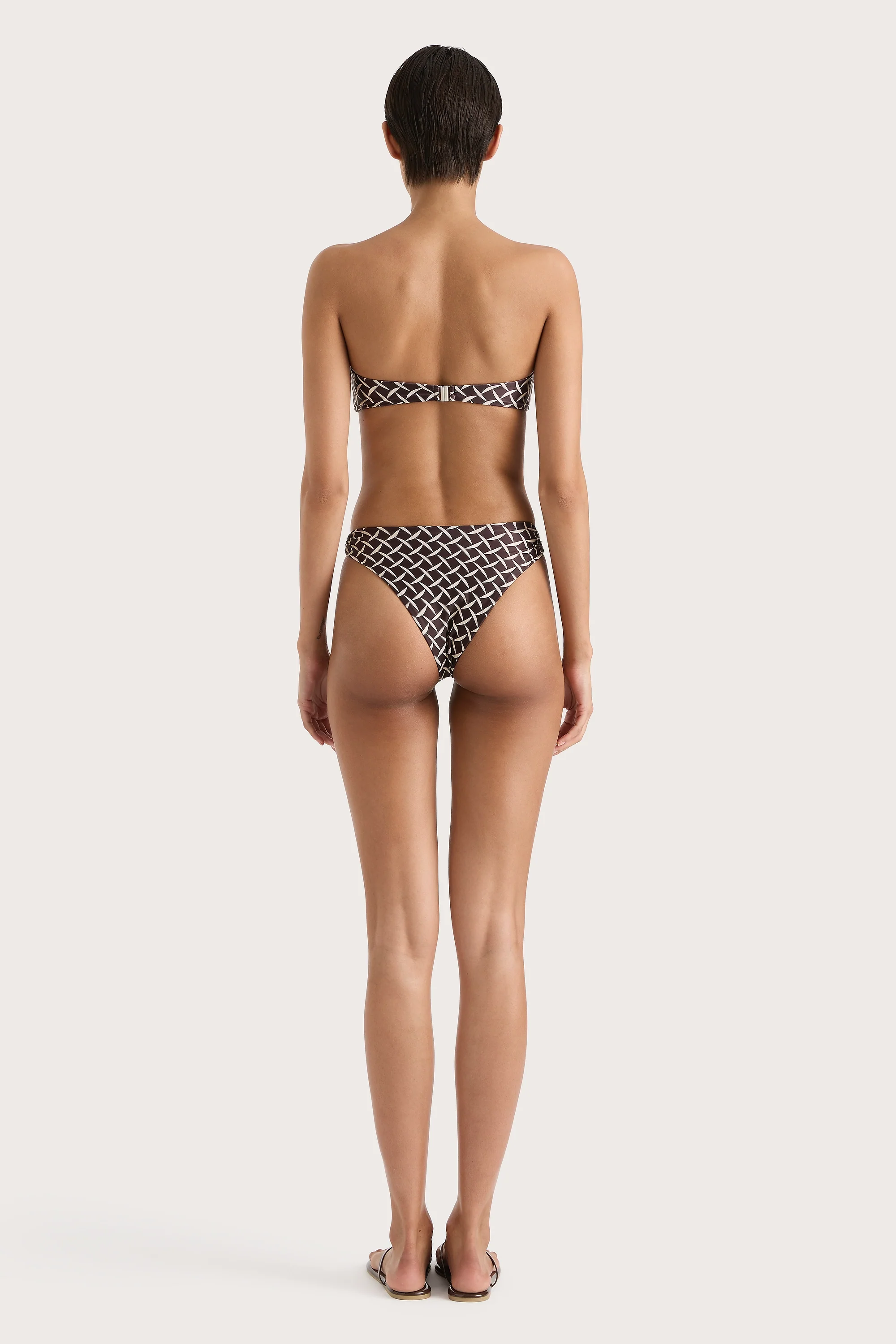 Bandol Bikini Top Espresso Geo - Final Sale - Image 5