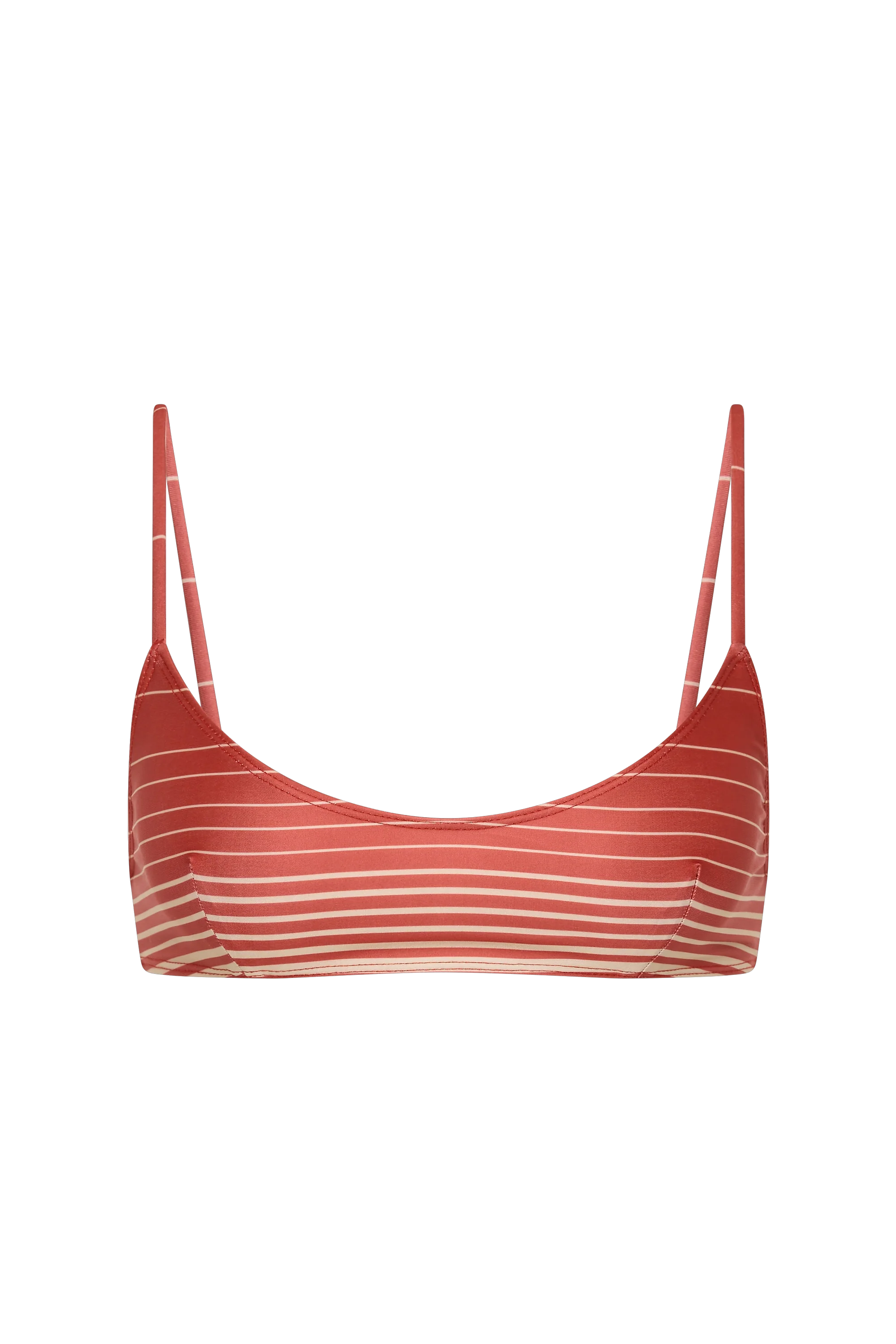 Bebe Bikini Bottom Accordion Stripe Amber Fawn - Final Sale - Image 6