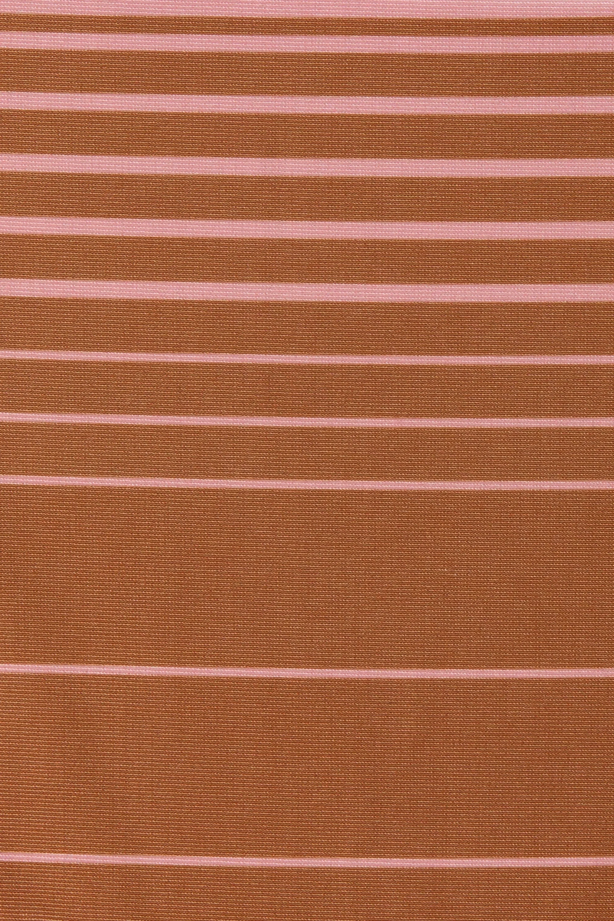 Bebe Bikini Bottom Accordion Stripe Puce Fawn - Final Sale - Image 5