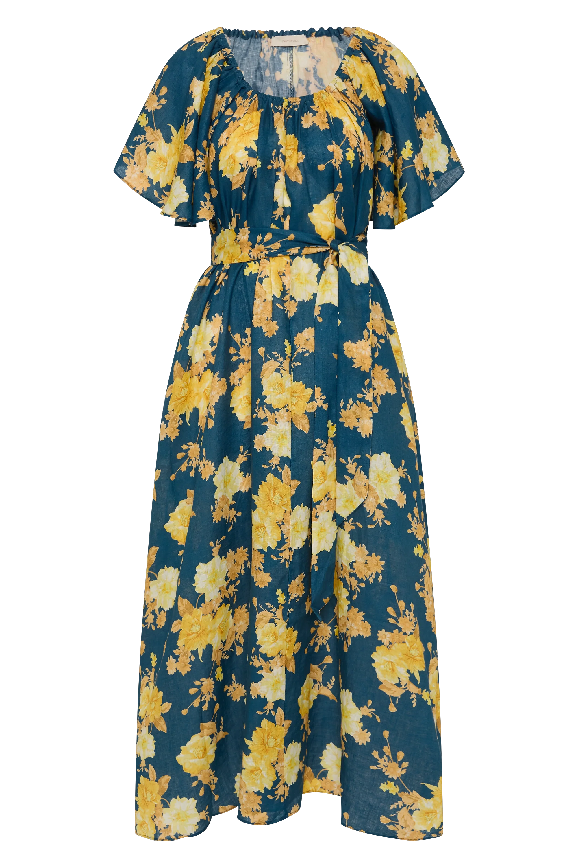 Belen Maxi Dress Nora Floral Navy - Final Sale - Image 6
