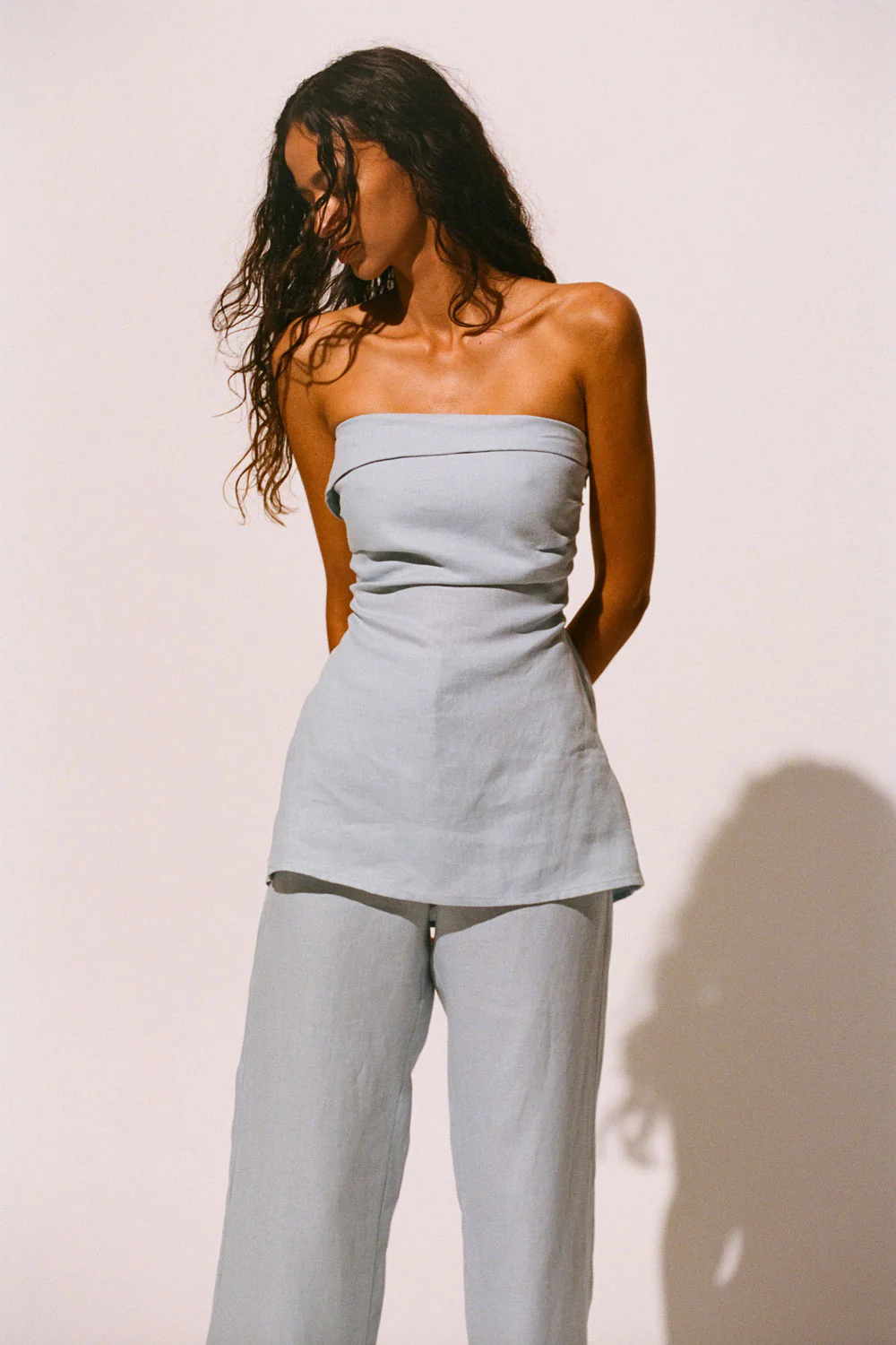 Boe Tunic Top Sky Blue - Final Sale - Image 2