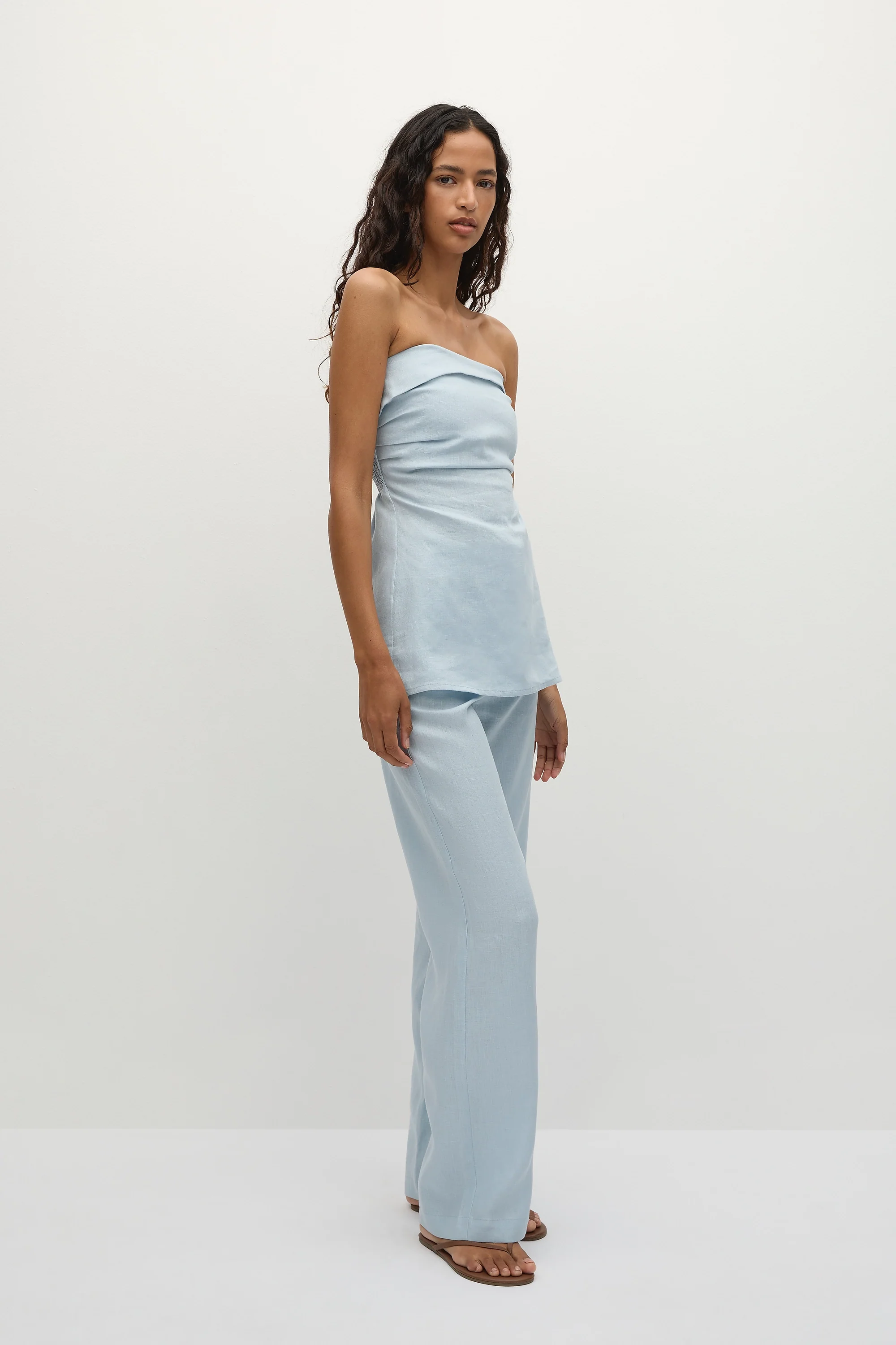 Boe Tunic Top Sky Blue - Final Sale - Image 4