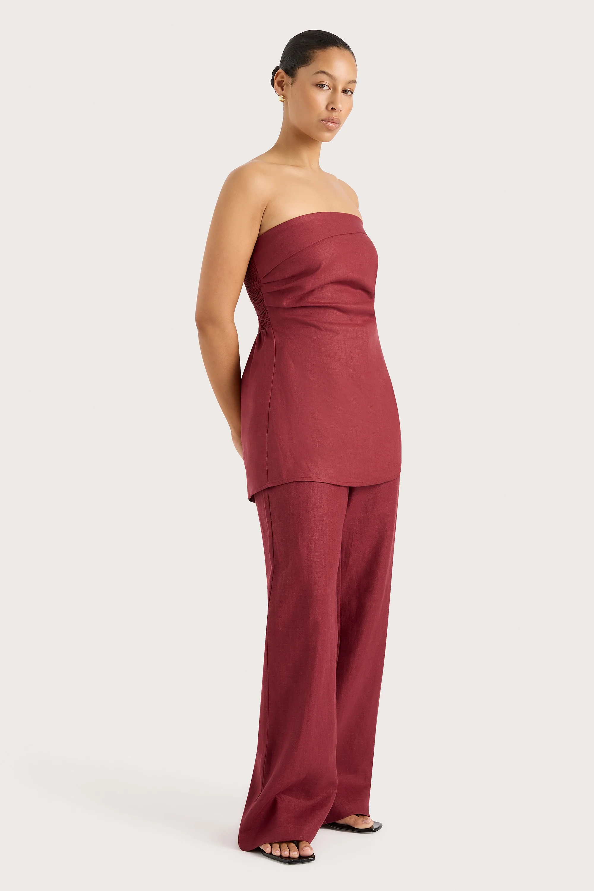 Boe Tunic Top Wine - Final Sale - Image 6