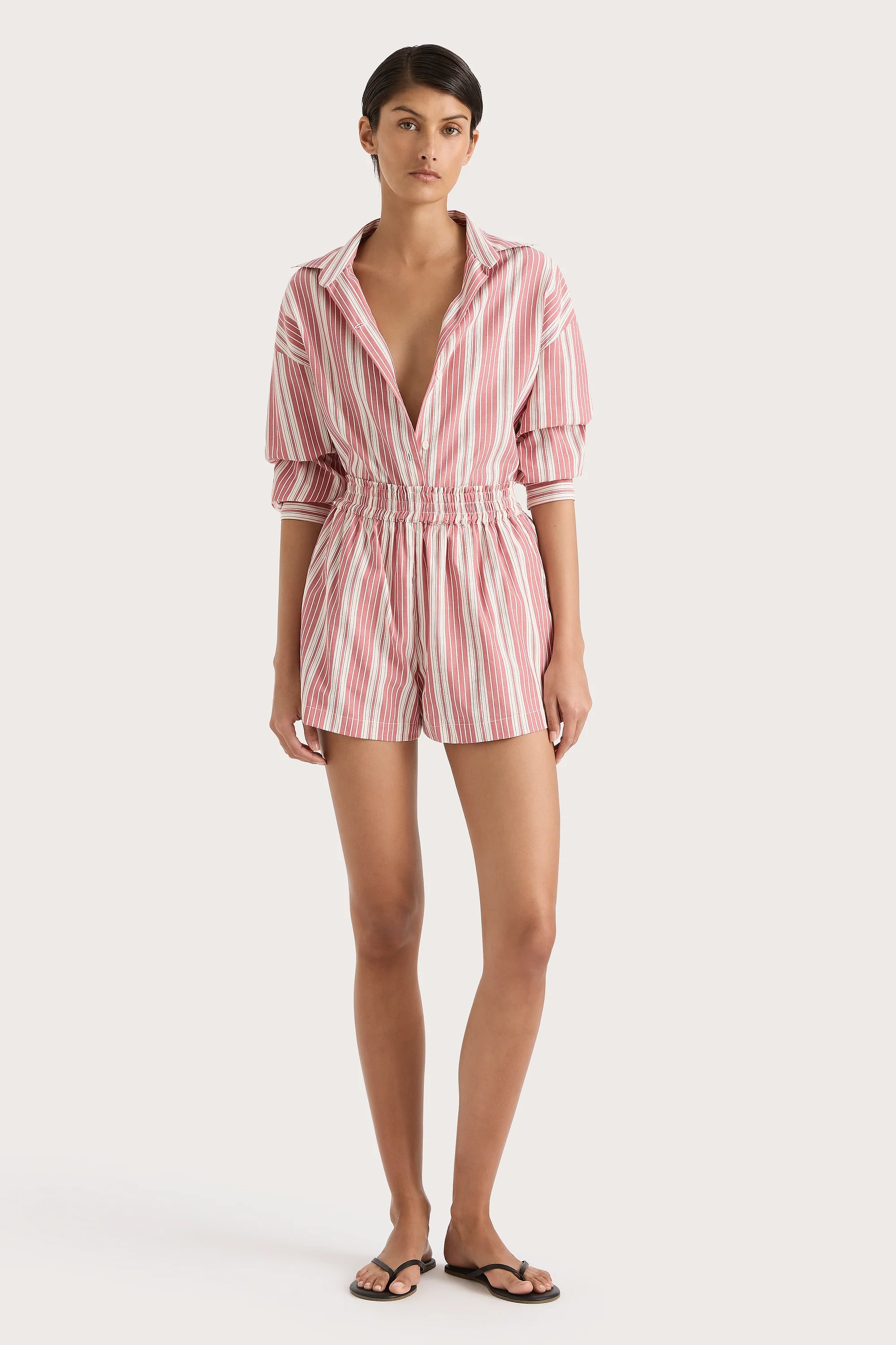 En Vau Shirt Cherry Stripe - Final Sale - Image 11
