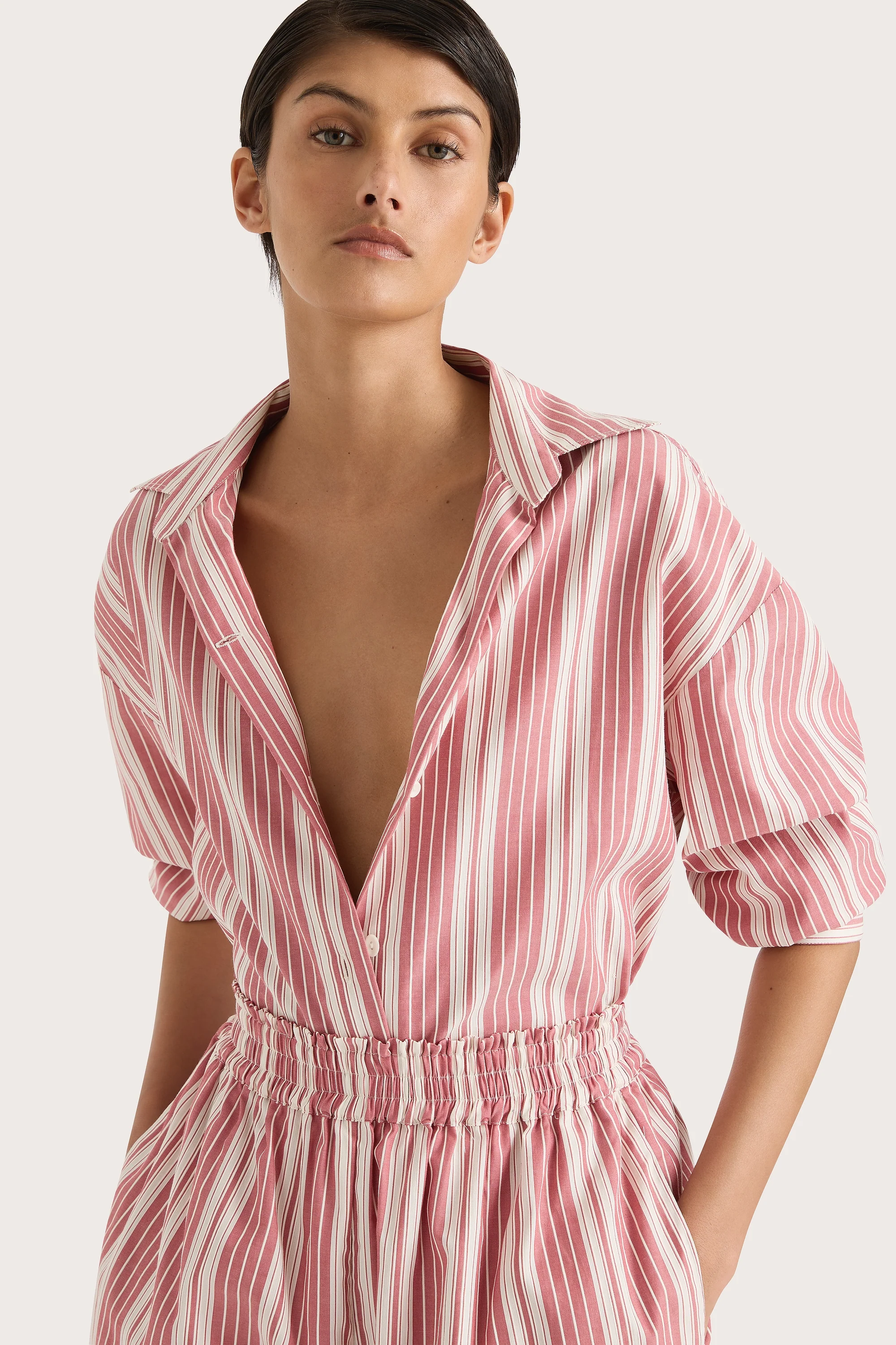 En Vau Shirt Cherry Stripe - Final Sale - Image 14