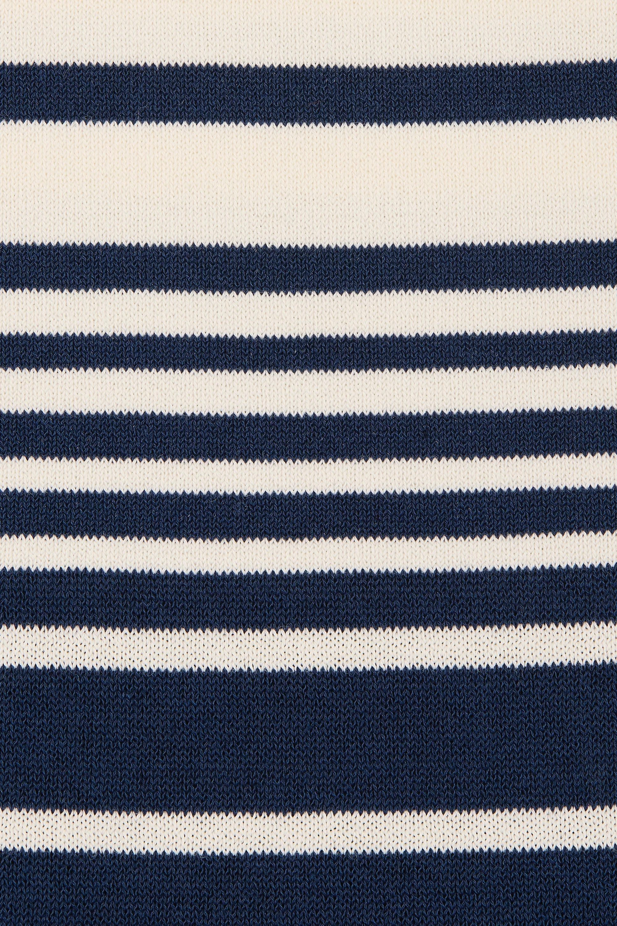 Casia Maxi Skirt Navy Cream Stripe - Image 6
