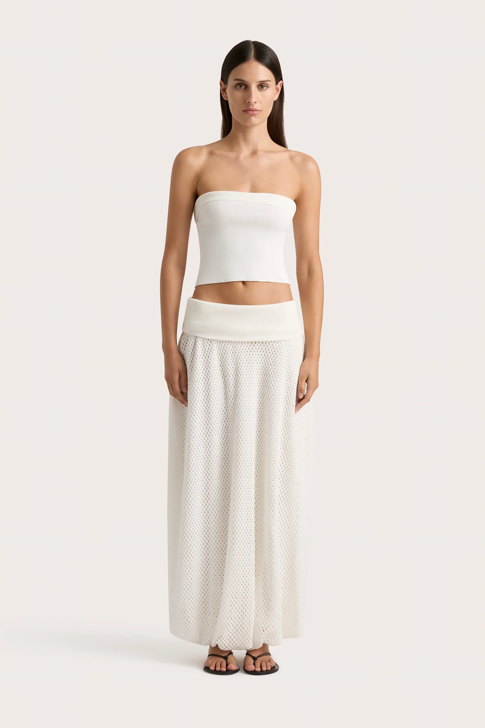 Ciele Maxi Skirt Azalea White - Final Sale - Image 4
