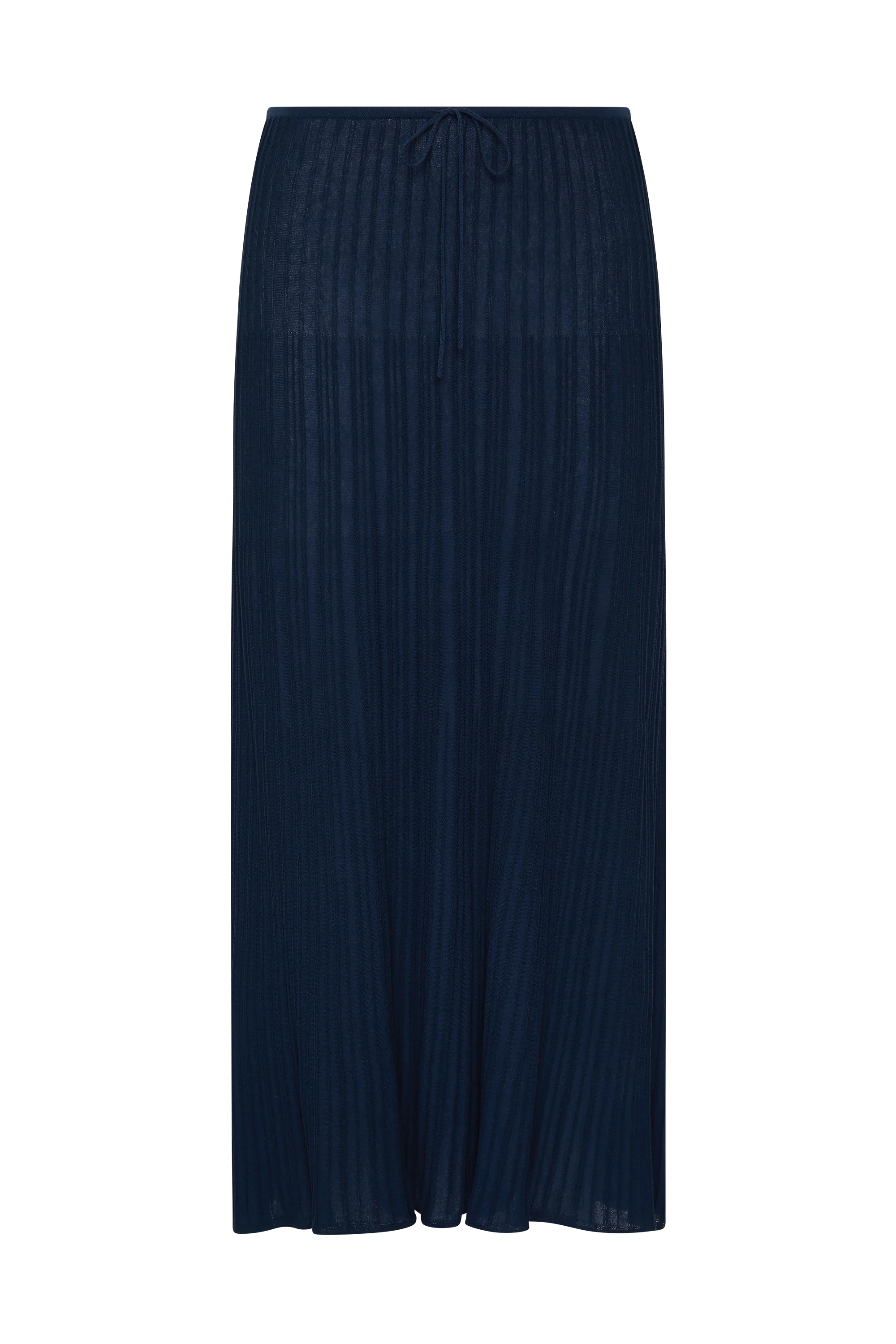 Citara Drawstring Midi Skirt Navy - Final Sale - Image 8