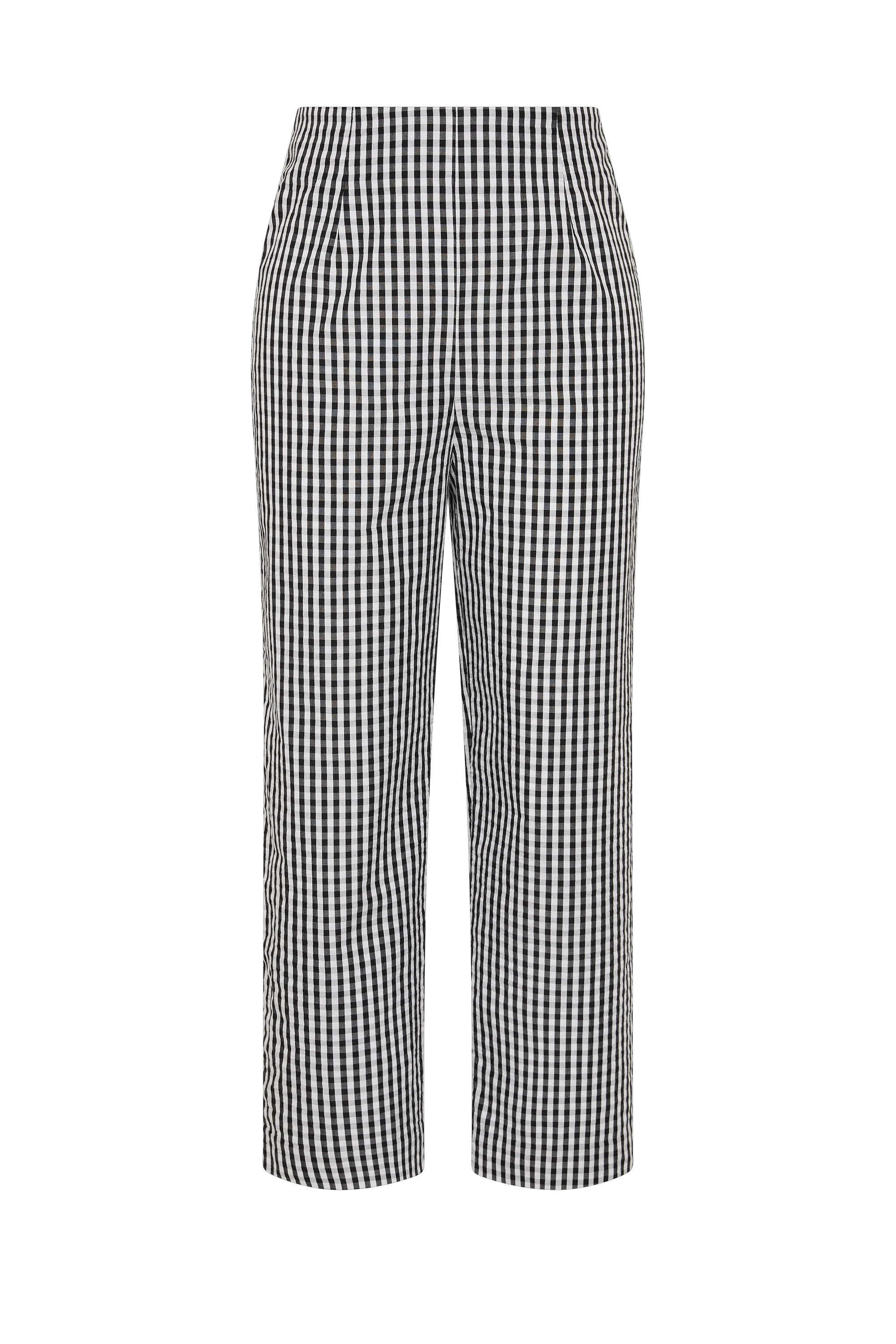 Claudine Pant Black Textured Gingham - Image 6