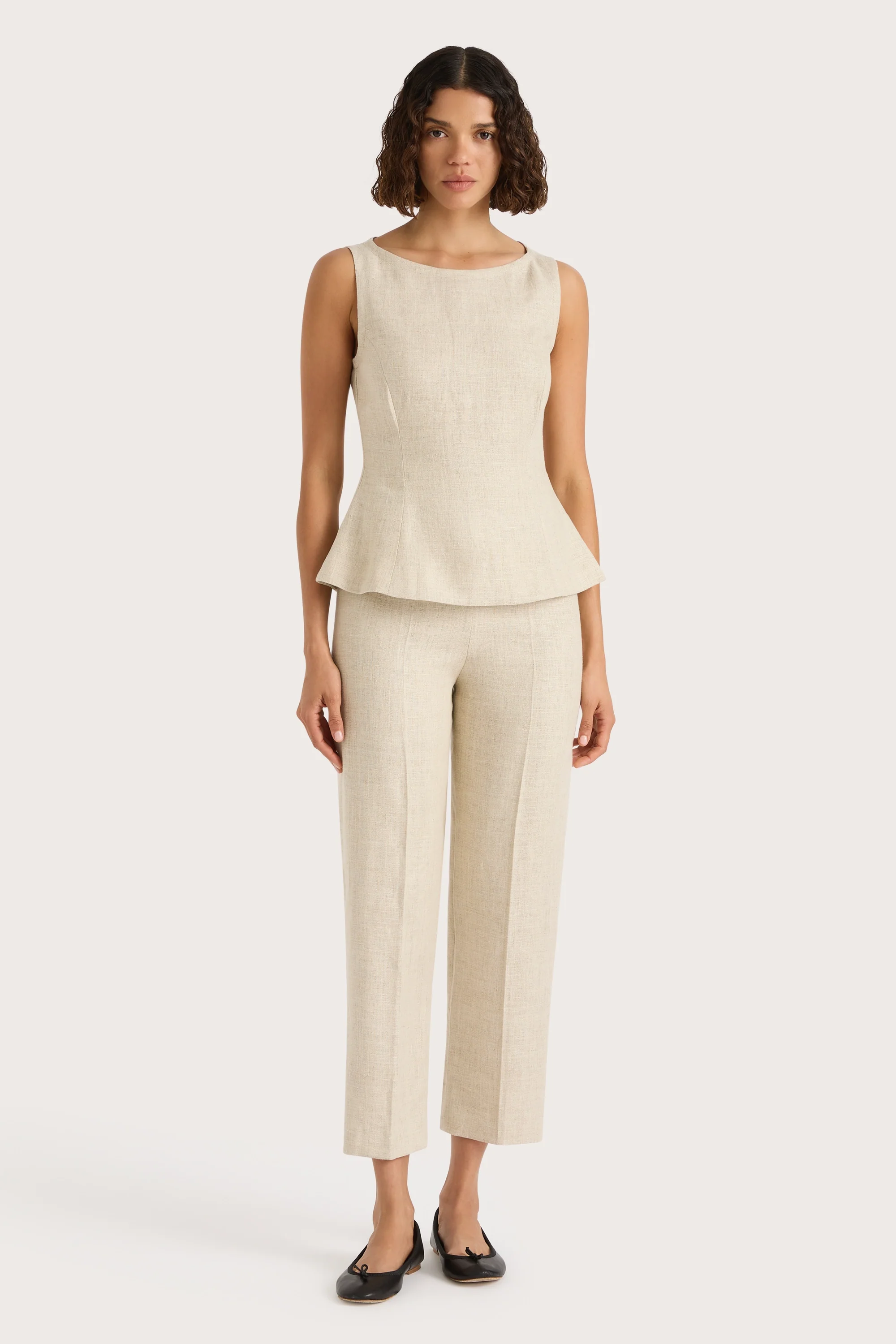 Claudine Pant Natural - Final Sale