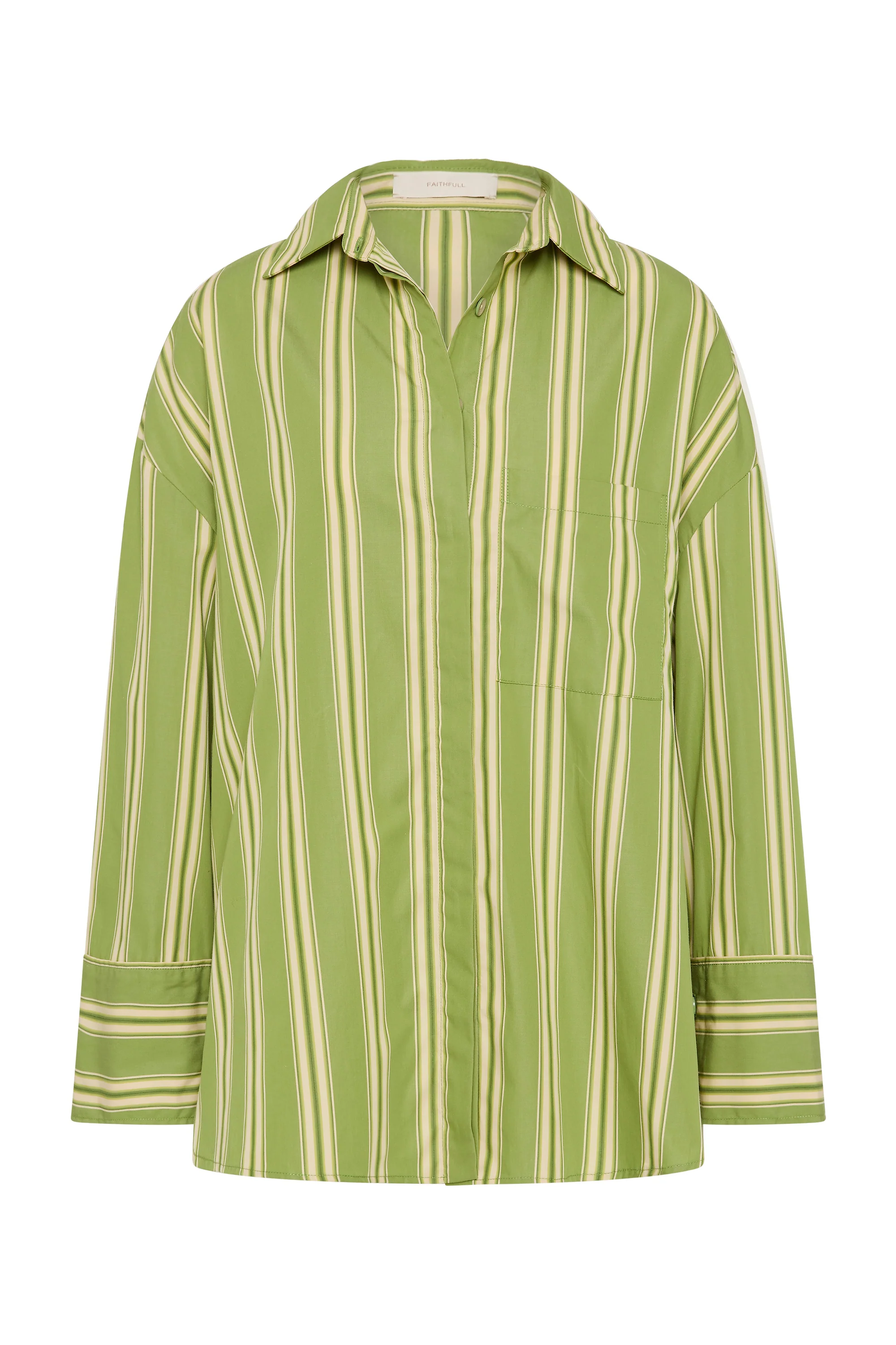 Clemente Shirt Ombre Stripe Juniper - Image 15