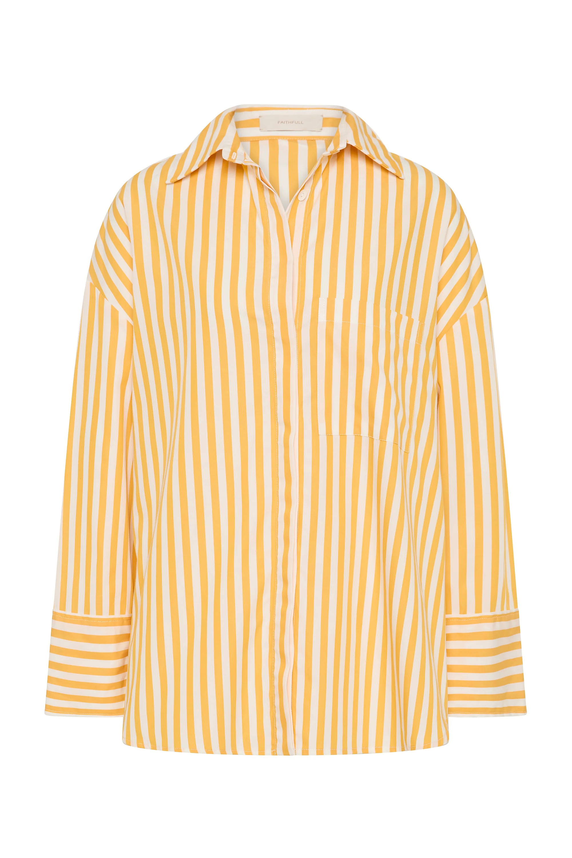 Clemente Shirt Orozco Stripe Mustard - Image 11