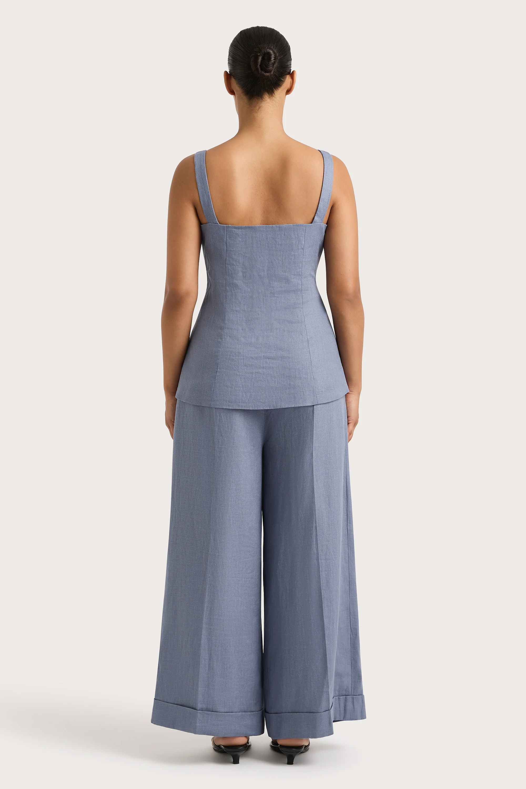 Clove Trouser Cornflower Blue - Final Sale - Image 4