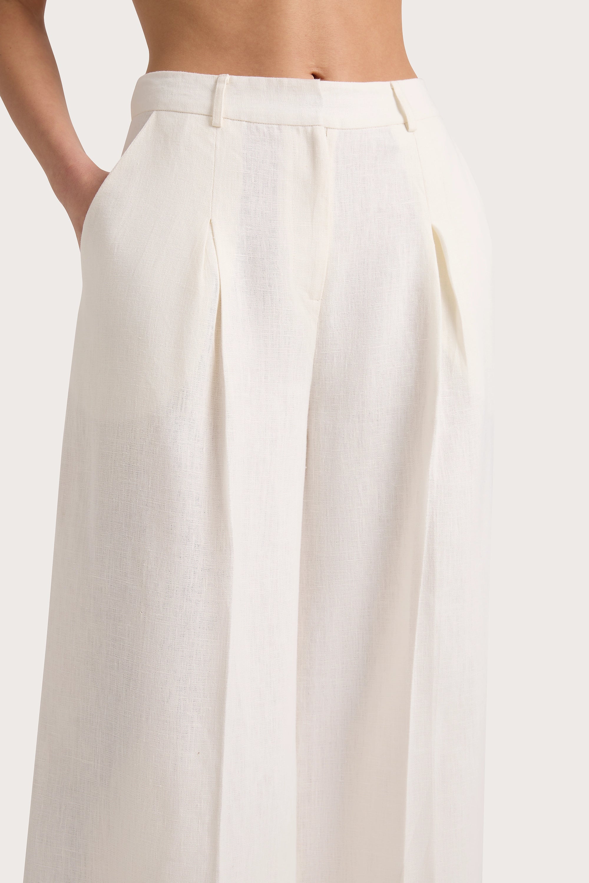 Clove Trouser White - Final Sale - Image 3