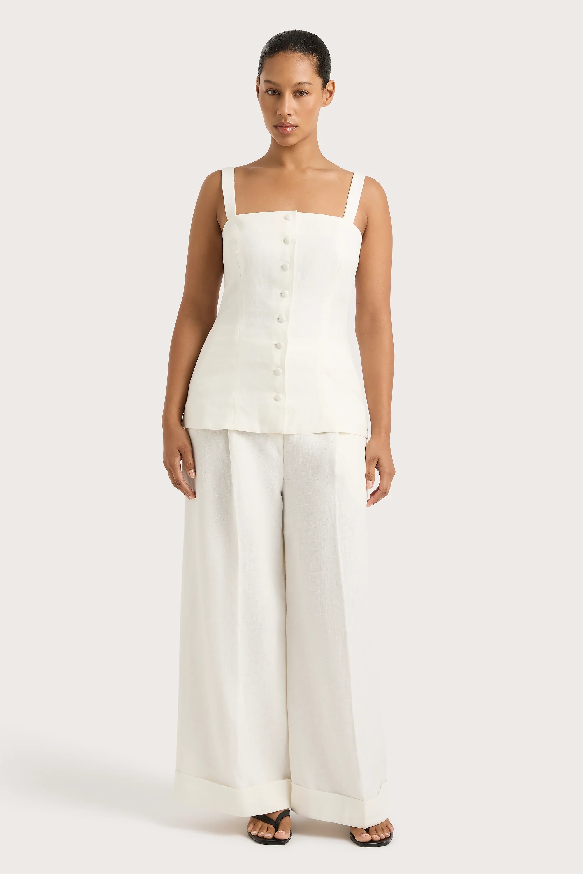 Clove Trouser White - Final Sale - Image 7