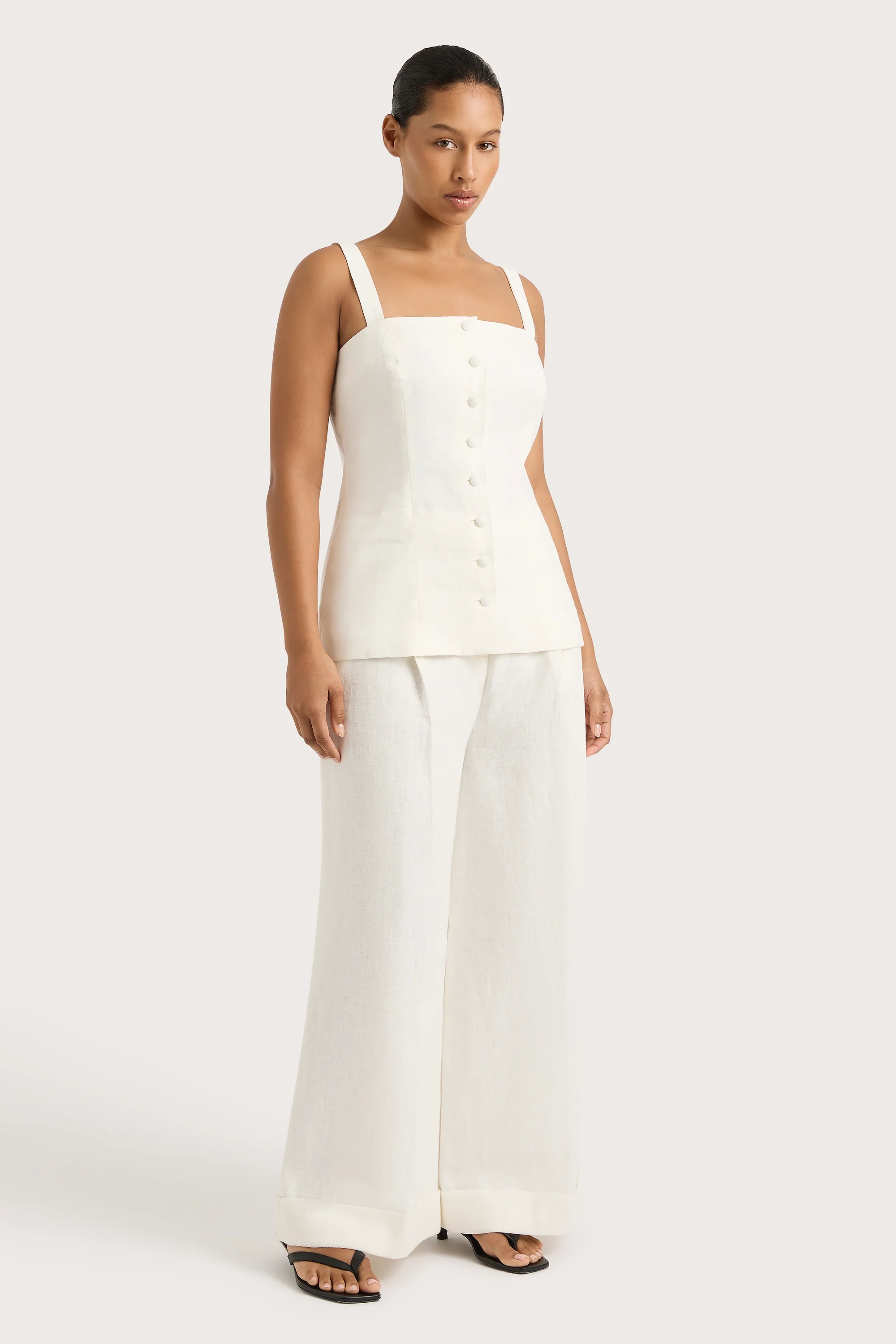 Clove Trouser White - Final Sale - Image 9