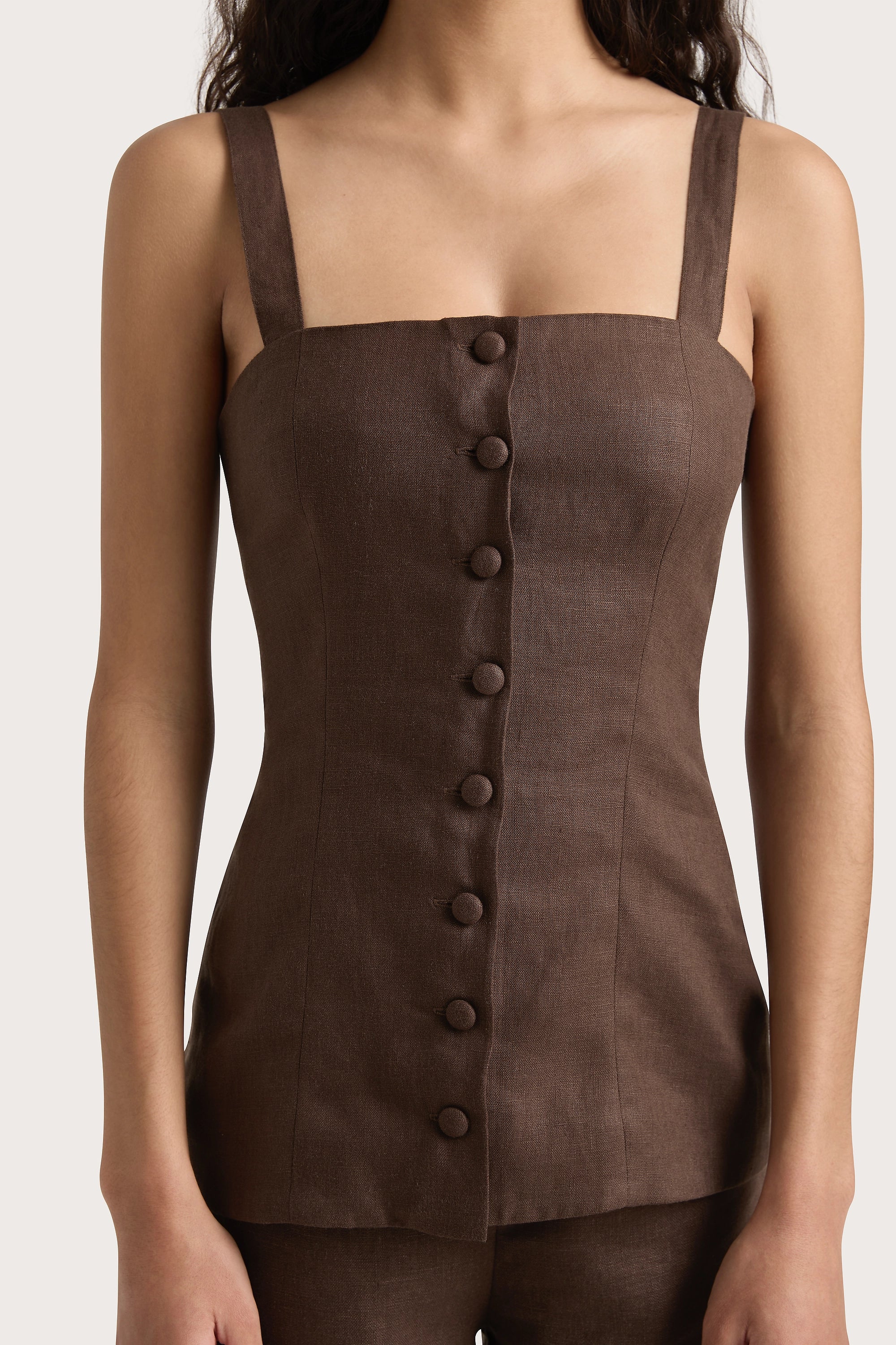 Corbiere Vest Bistre - Final Sale - Image 3